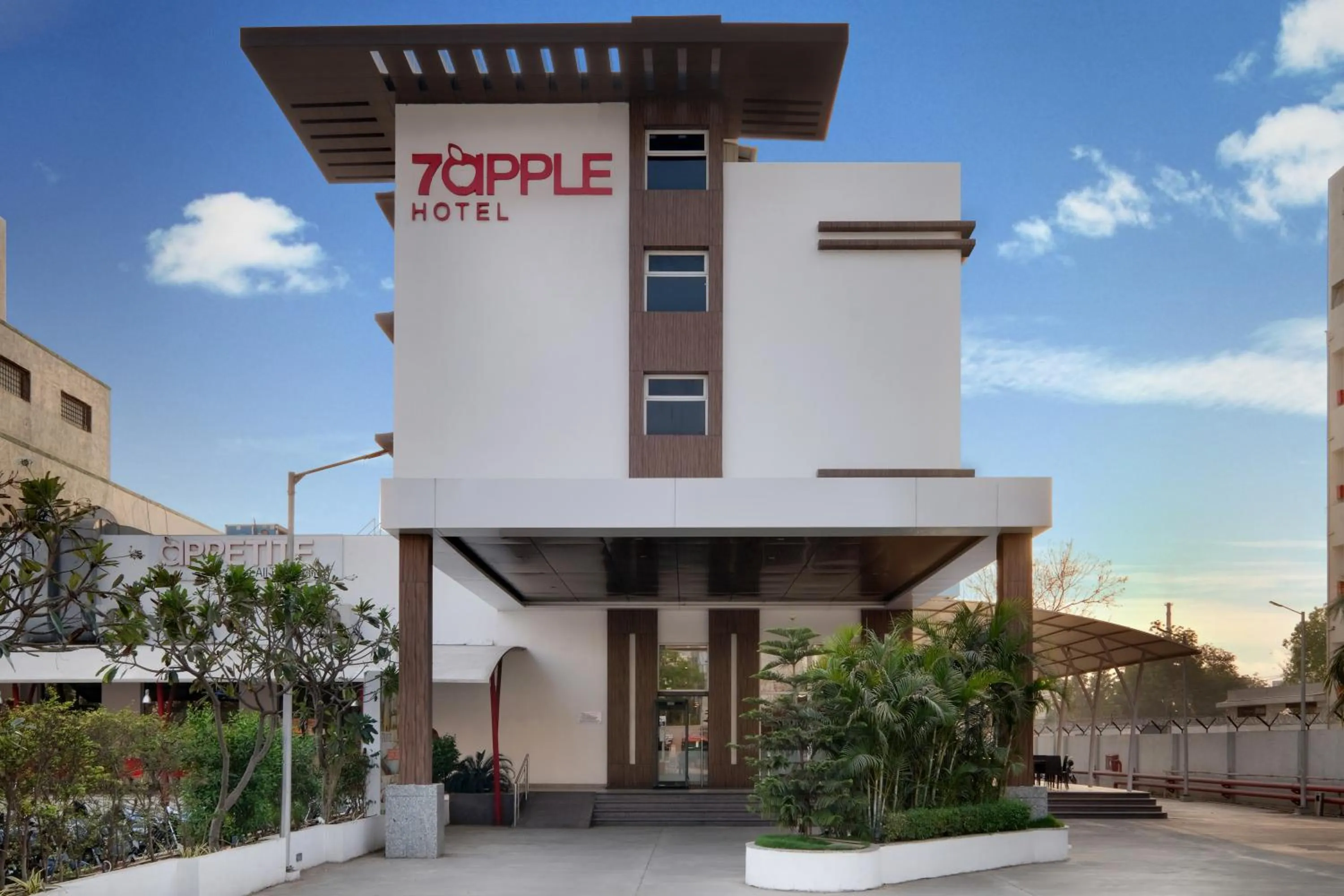 Property building in 7 Apple Hotel, Vadodara