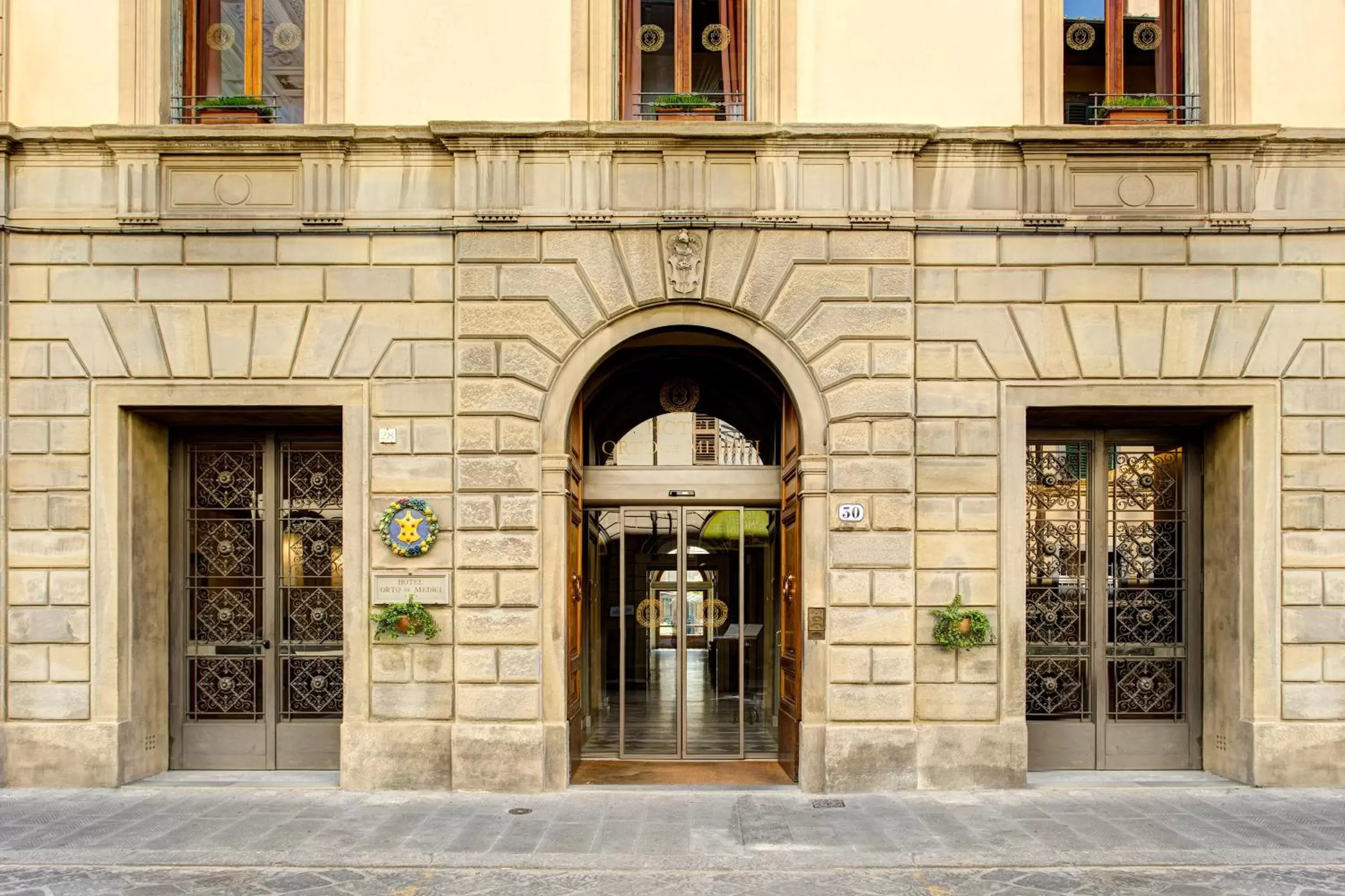 Facade/entrance in Hotel Orto de' Medici