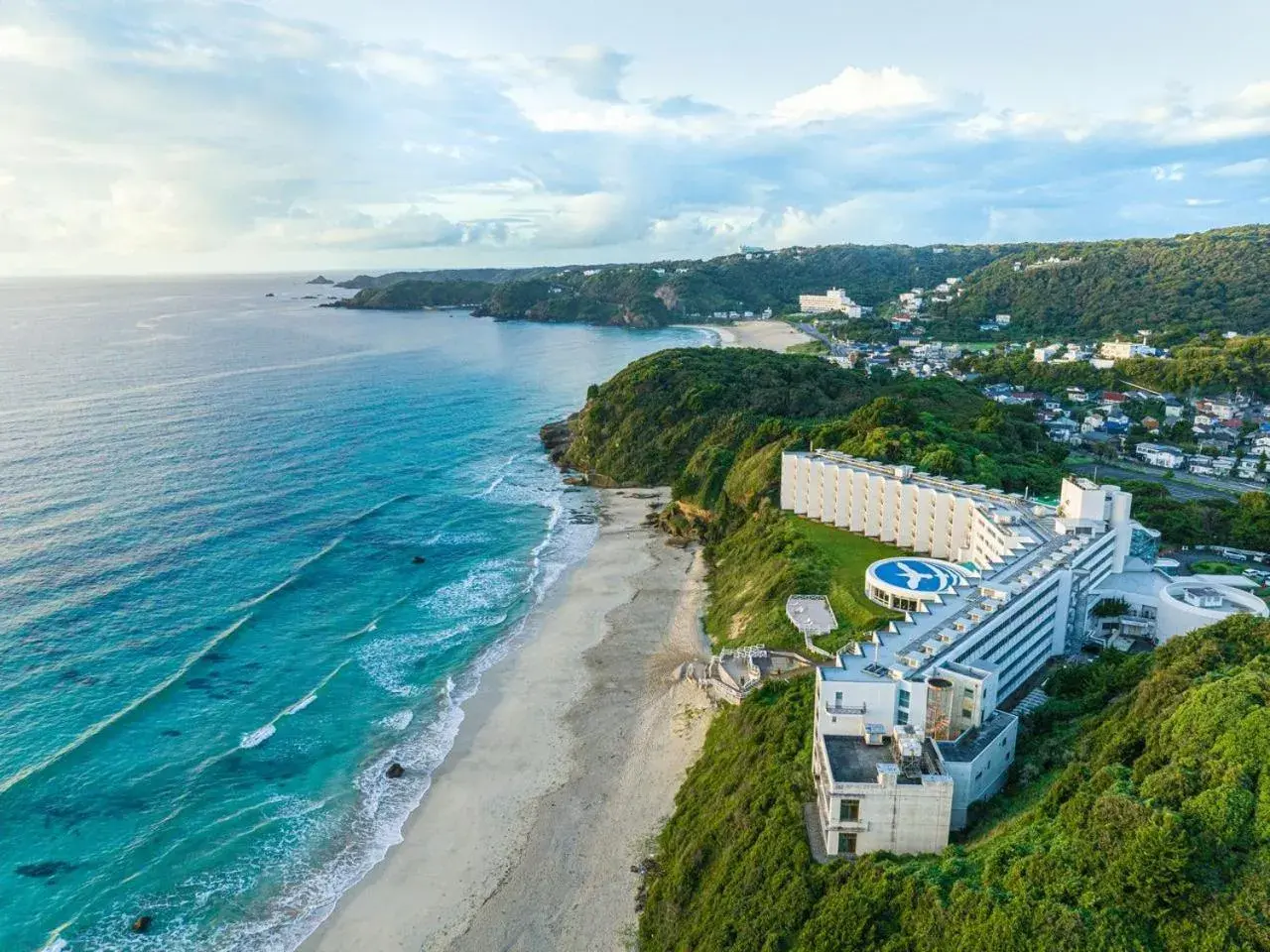 Property building, Bird's-eye View in Shimoda Prince Hotel