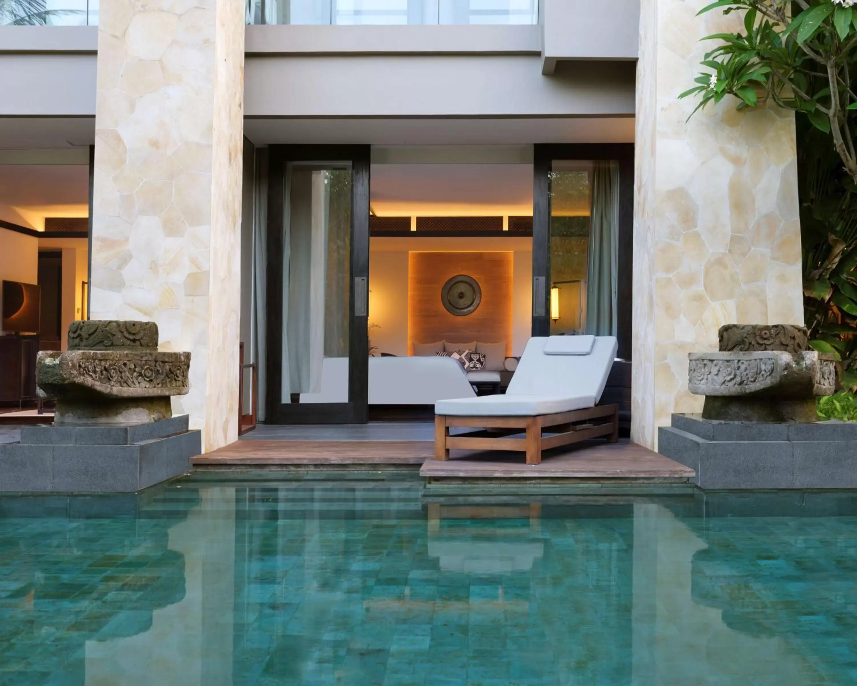 Bedroom, Swimming Pool in The Apurva Kempinski Bali