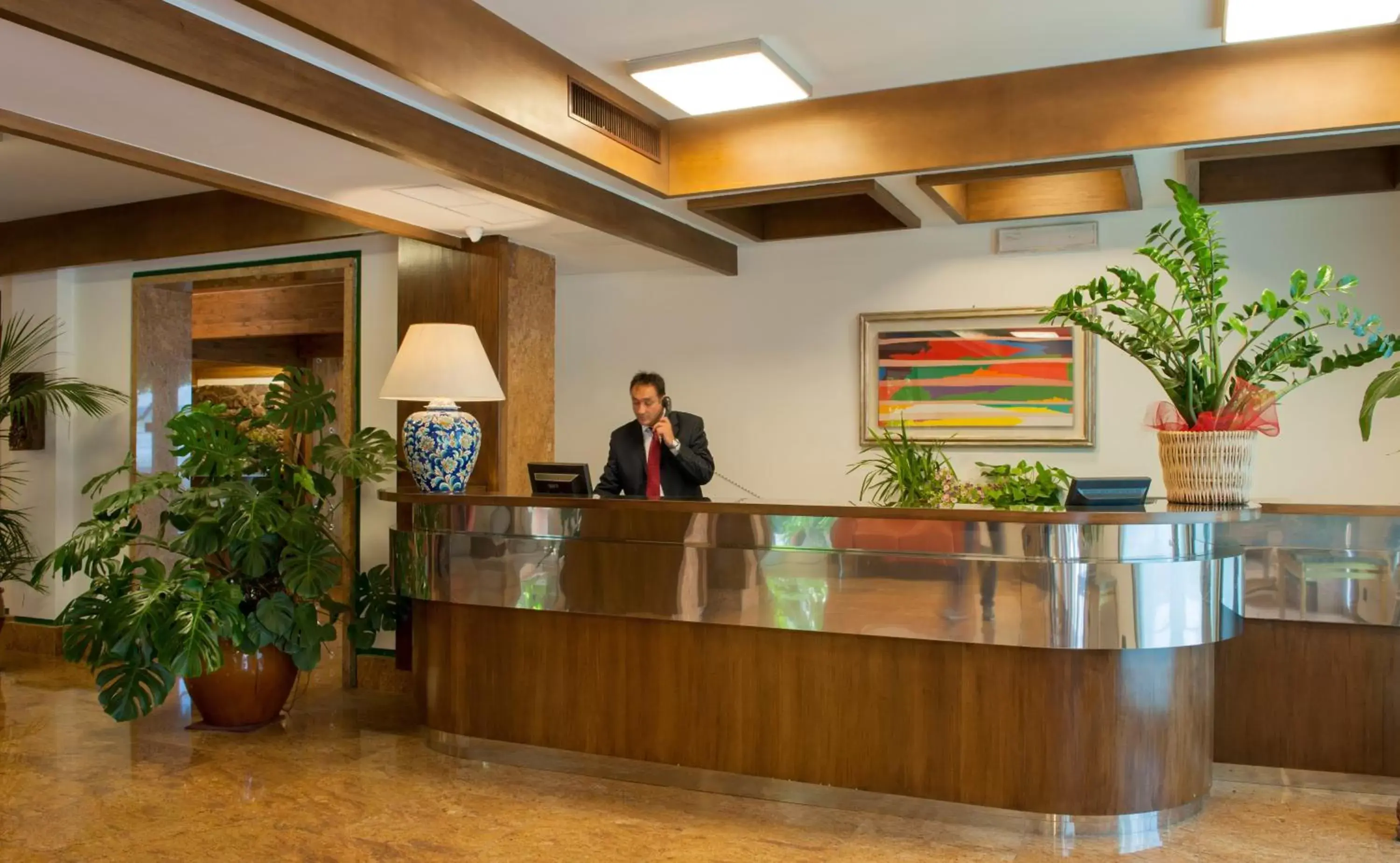 Staff, Lobby/Reception in Hotel La Pergola