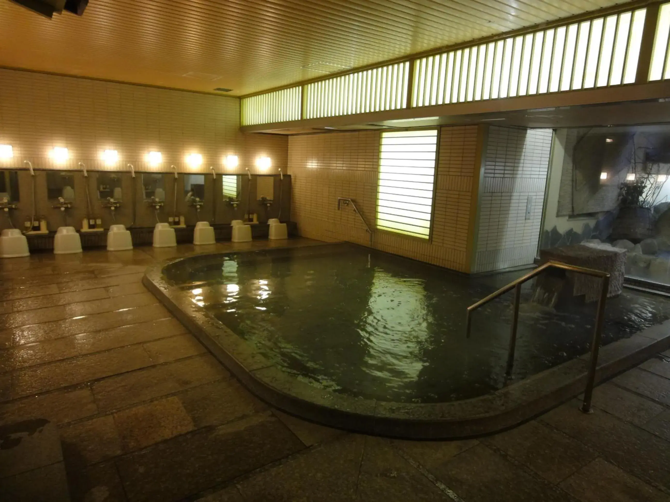 Bathroom, Swimming Pool in Miyajima Hotel Makoto