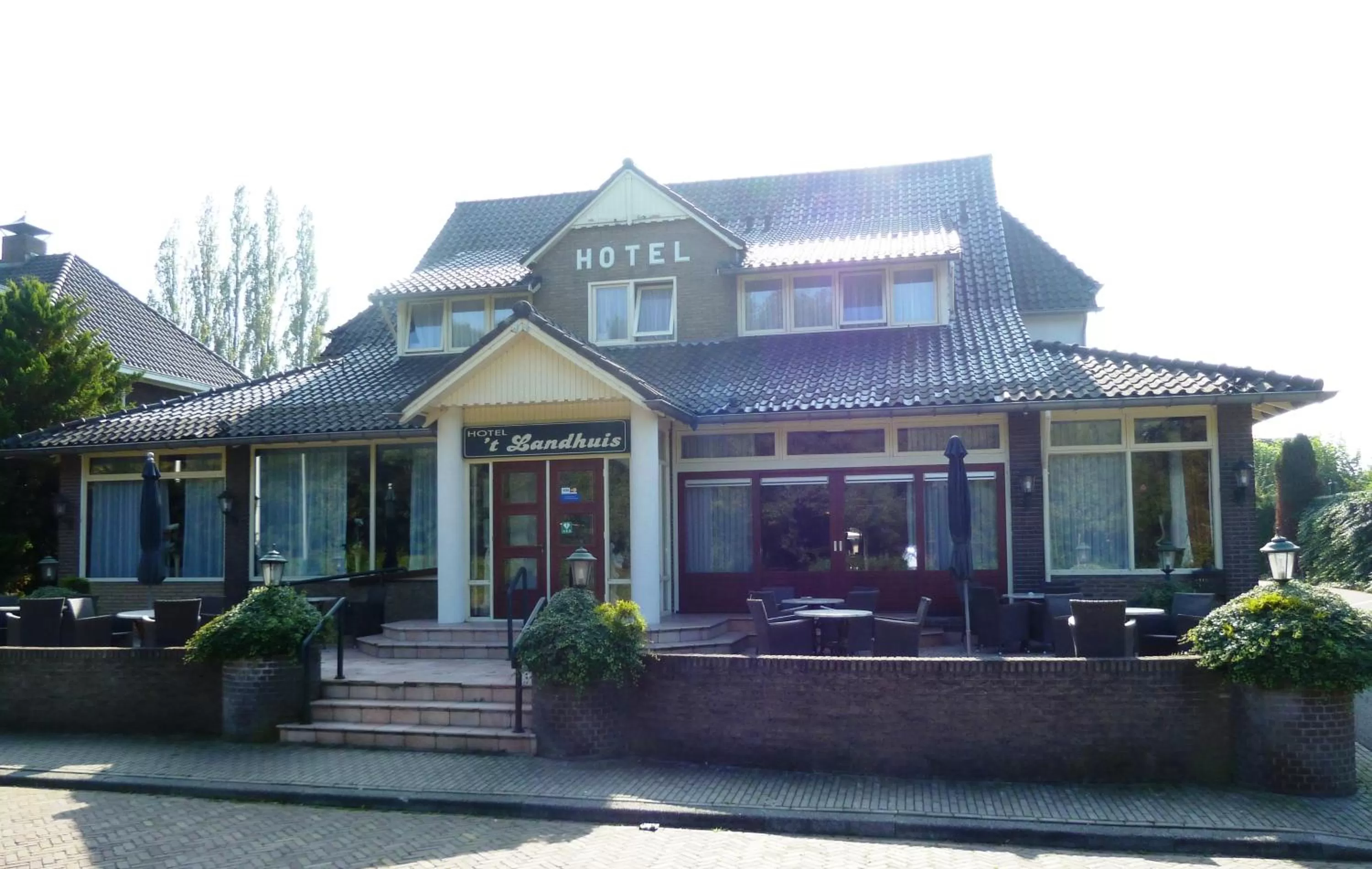 Facade/entrance in Hotel Het Landhuis
