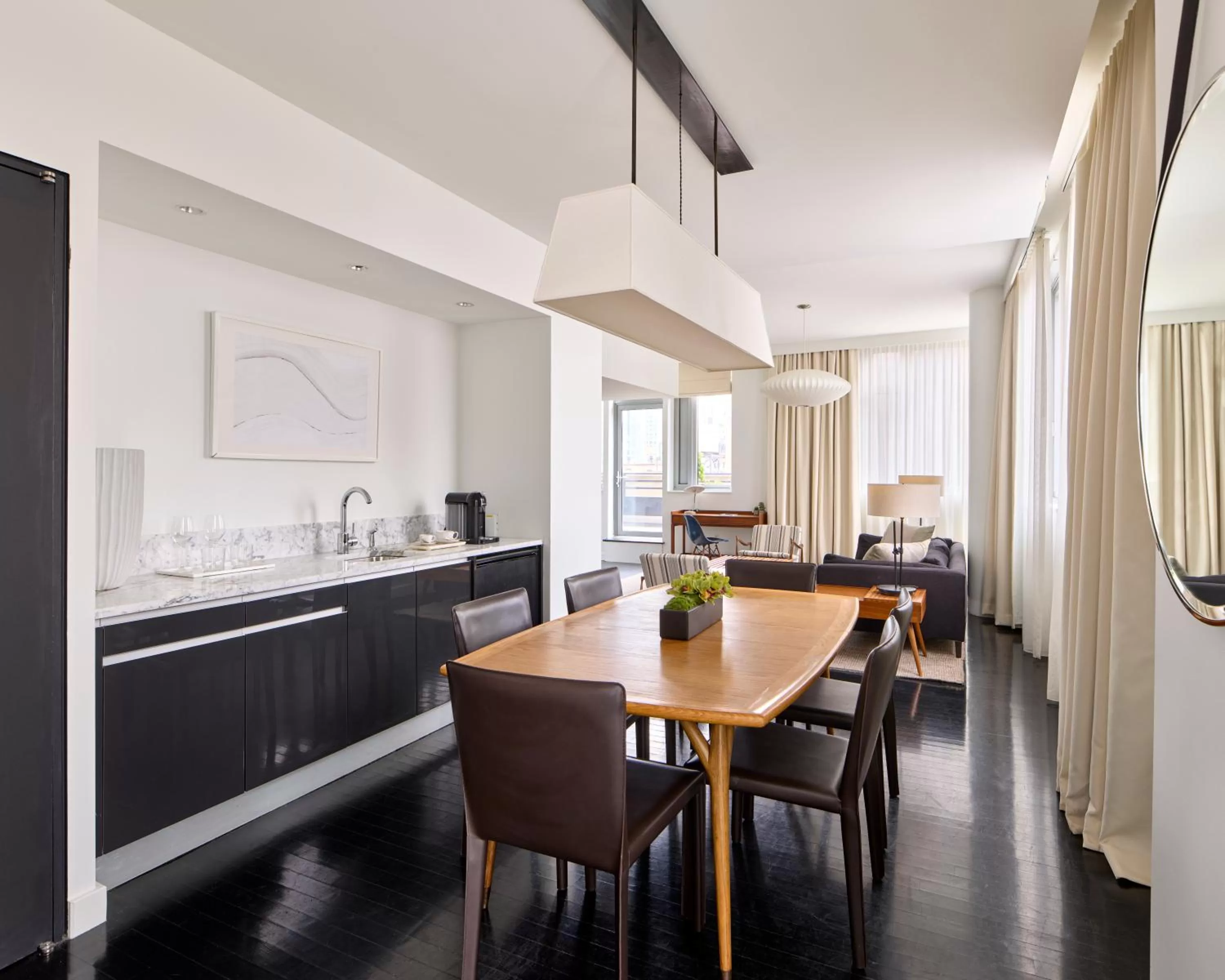 Dining area in Smyth Tribeca