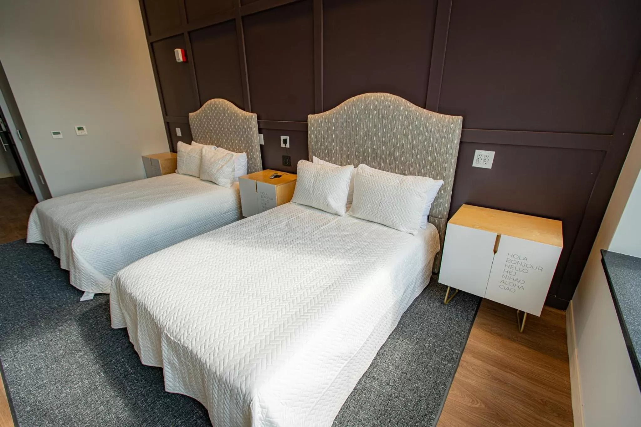 Bed in The Schoolhouse Hotel, Trademark Collection by Wyndham