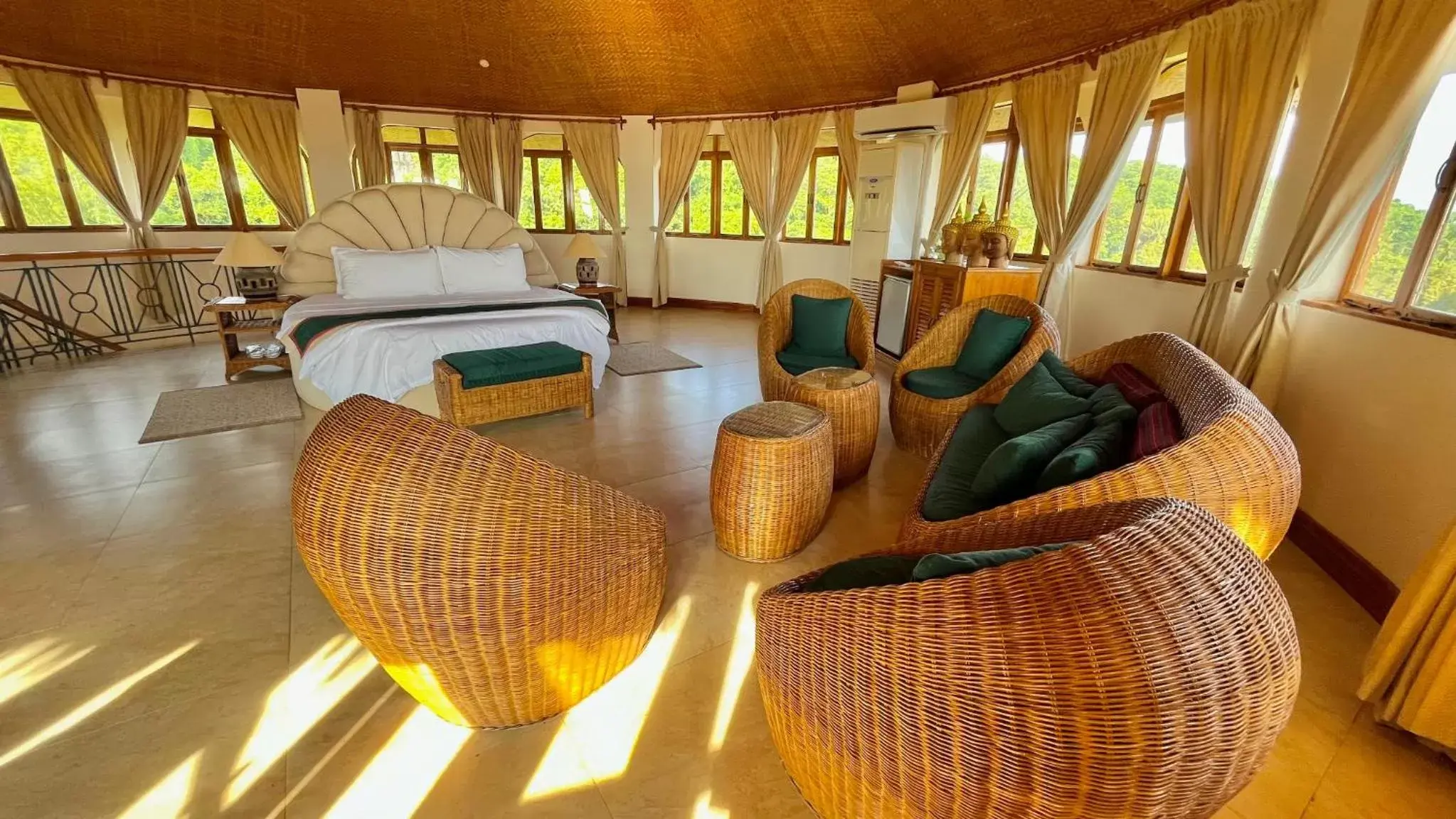 Bedroom, Bed in Coco Grove Beach Resort, Siquijor Island Bedroom, Bed in Coco Grove Beach Resort, Siquijor Island