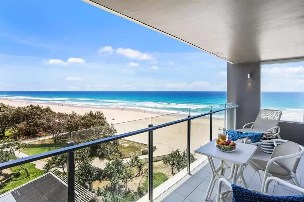 Balcony/Terrace in One The Esplanade Apartments on Surfers Paradise