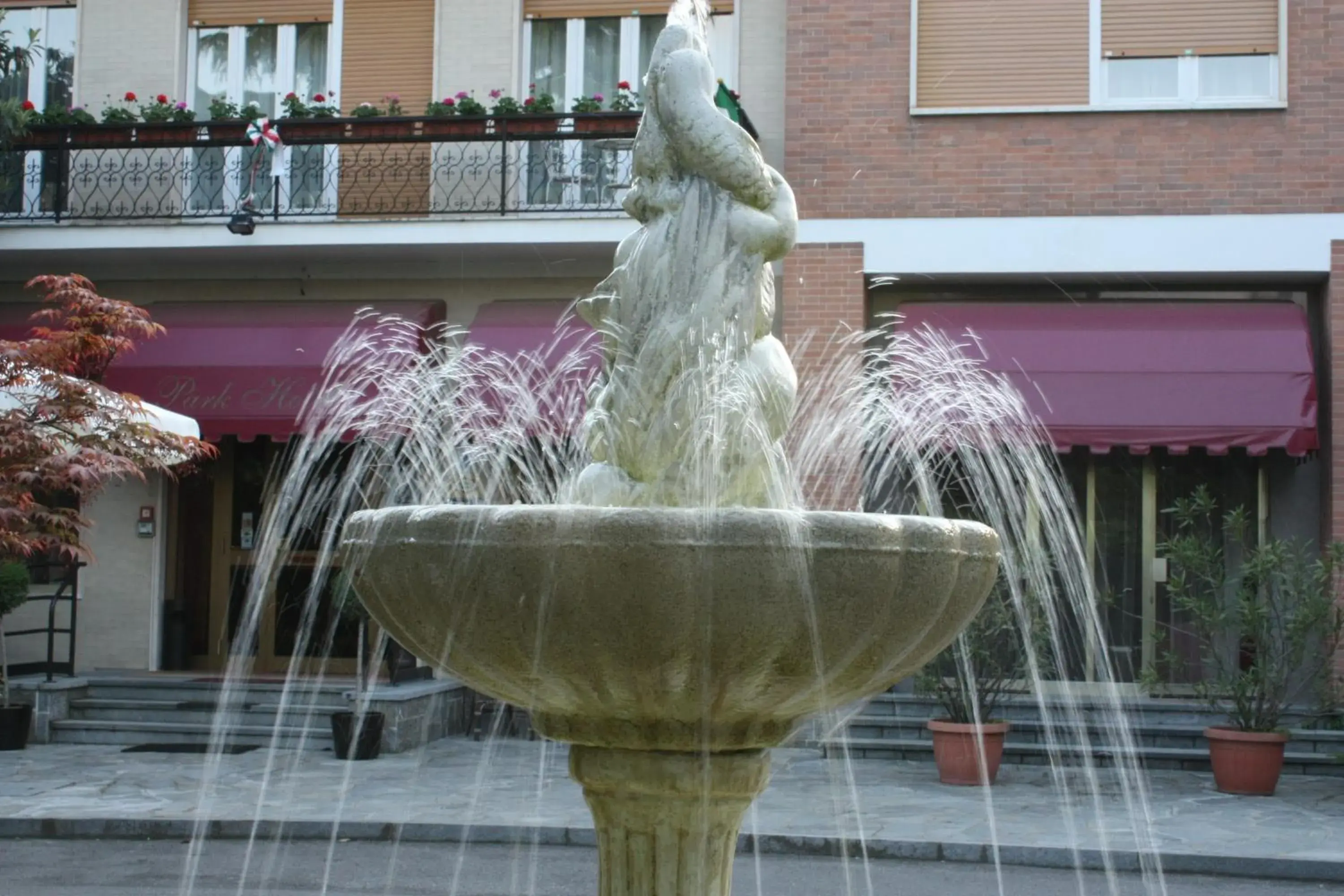 Decorative detail in Park Hotel