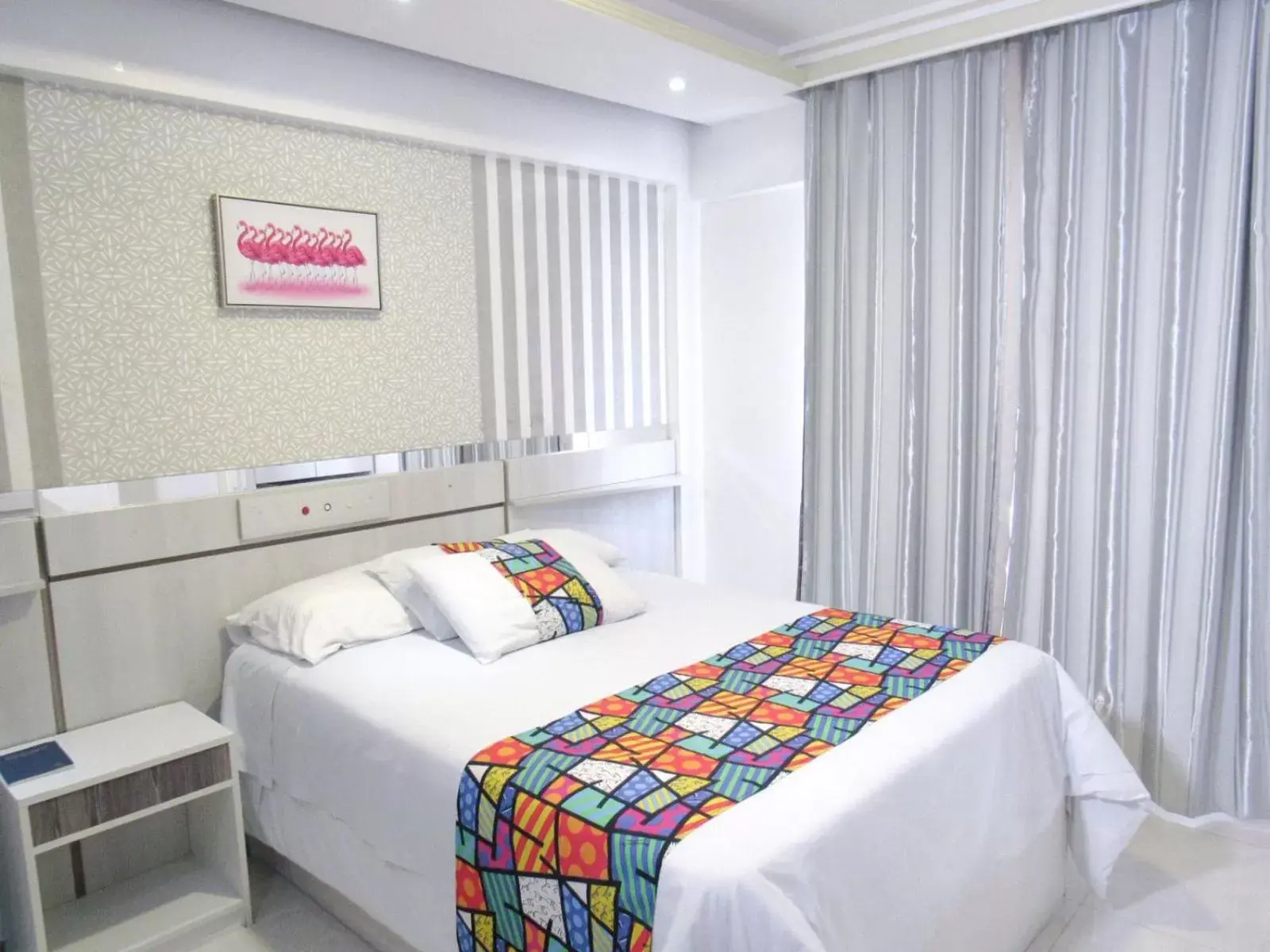 Bedroom, Bed in Hotel Rediadri - Capão da Canoa