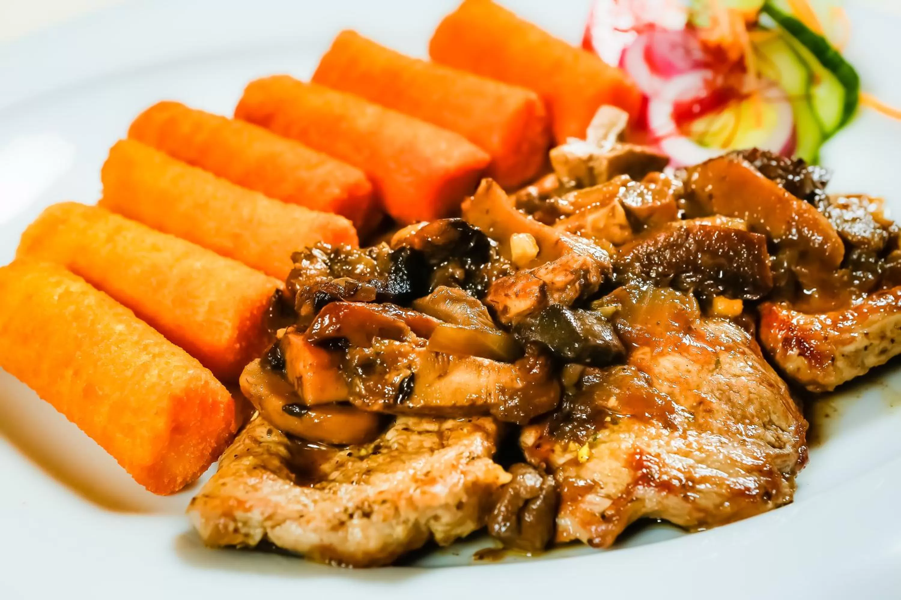 Food and drinks in Gőzmalom Étterem és Panzió