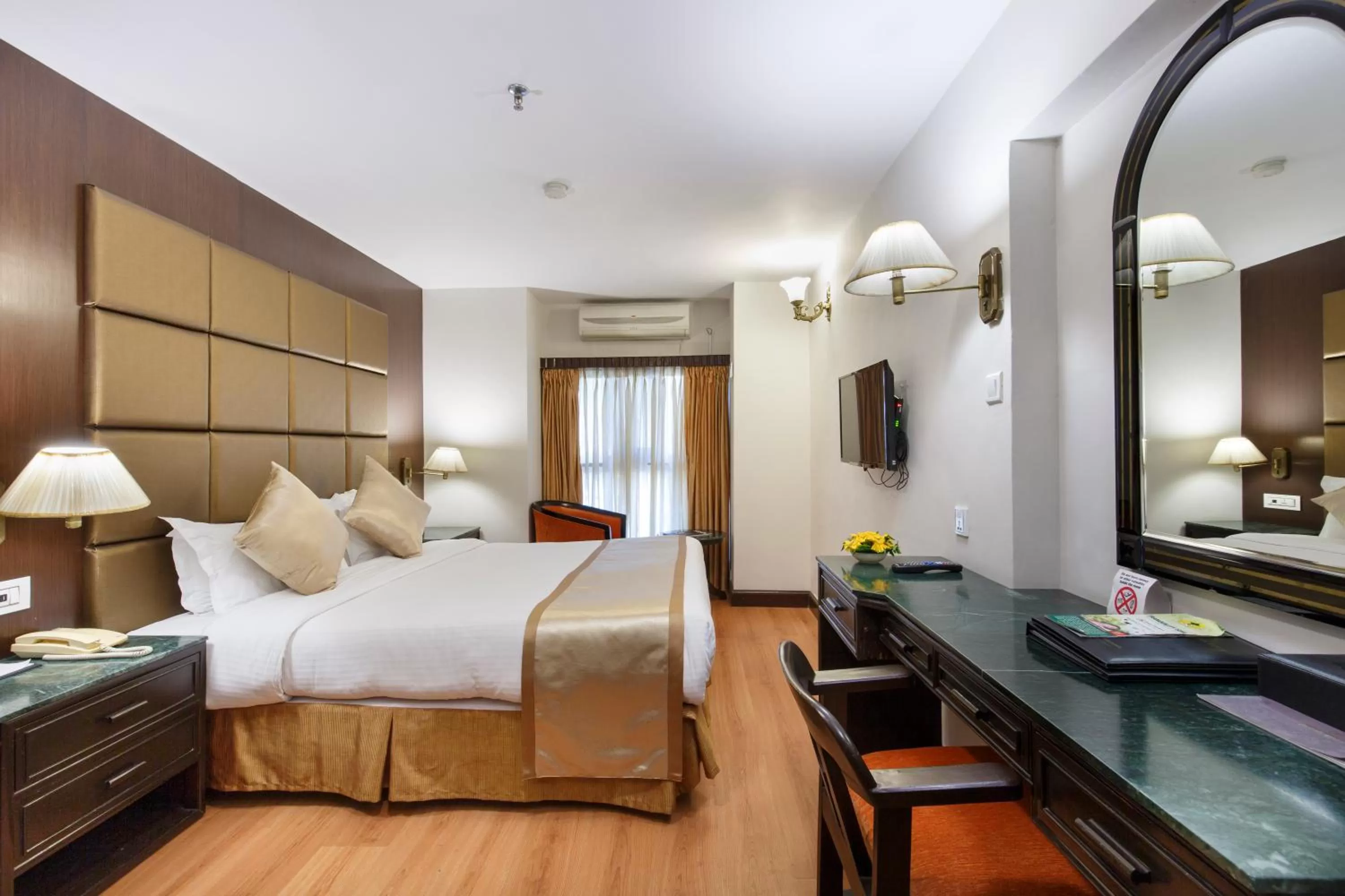 Photo of the whole room, Bed in Hotel Shanker-Palatial Heritage Kathmandu