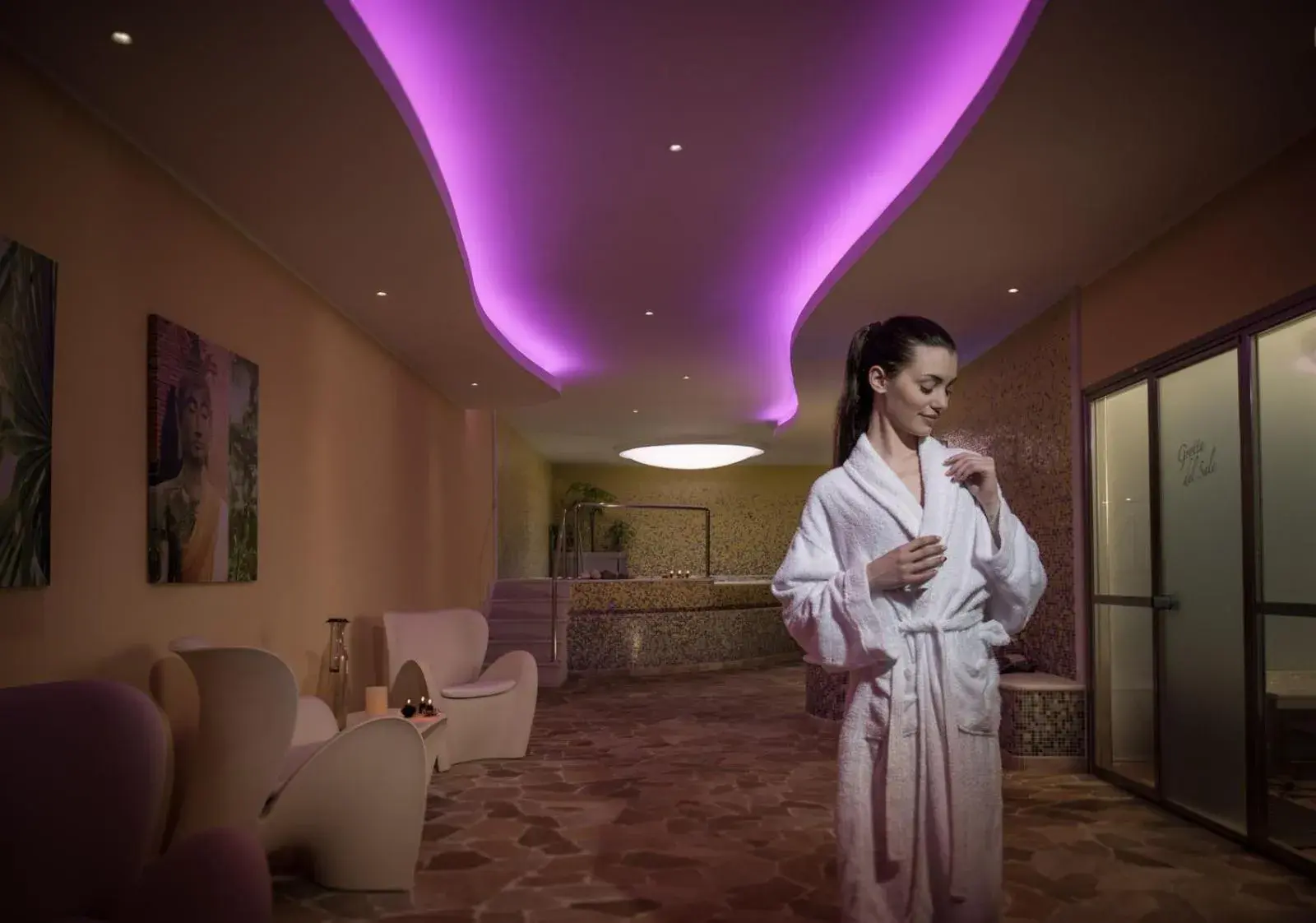 Spa and wellness centre/facilities in Lu' Hotel Carbonia