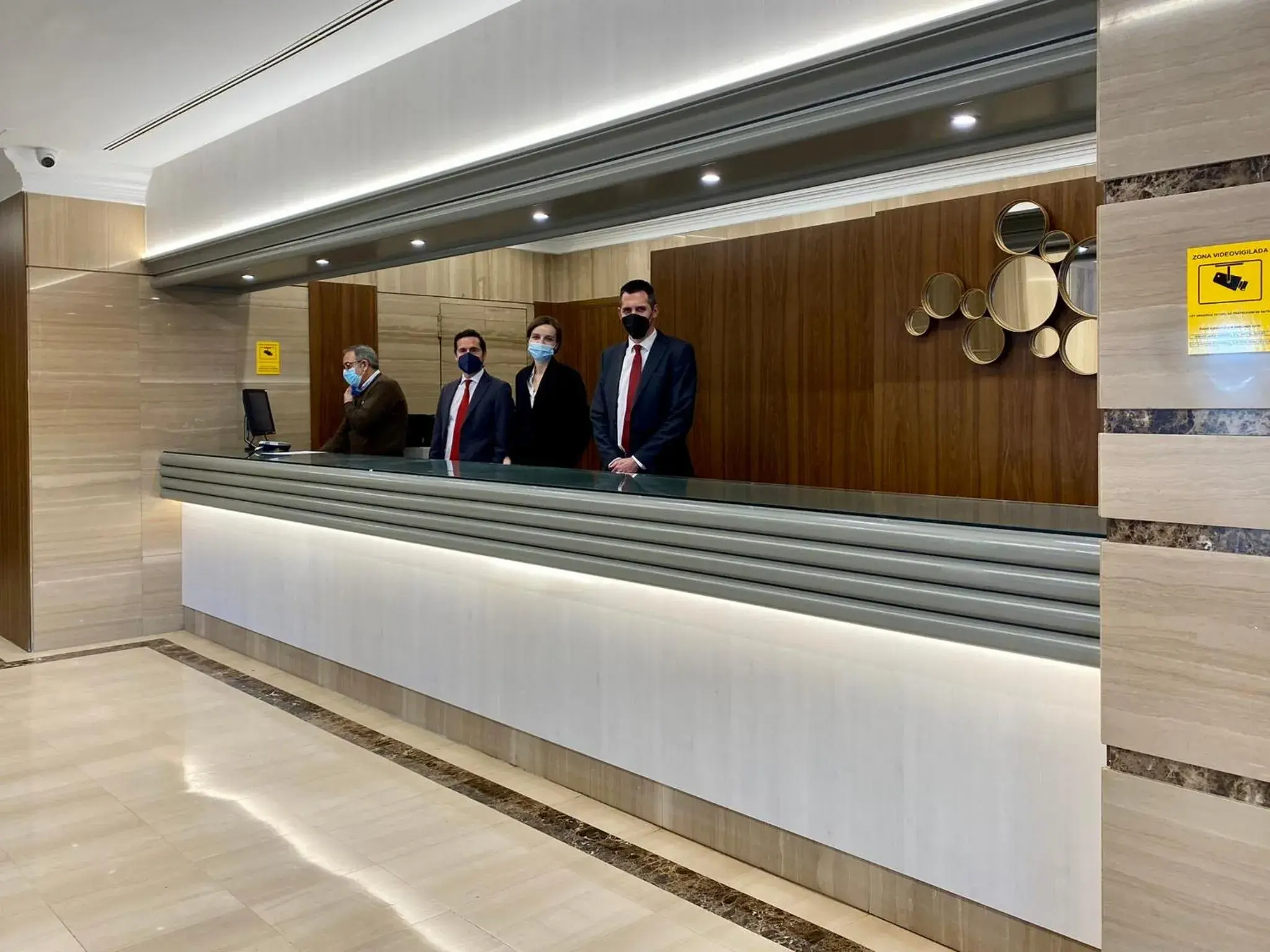 Lobby or reception, Staff in Hotel Derby Sevilla