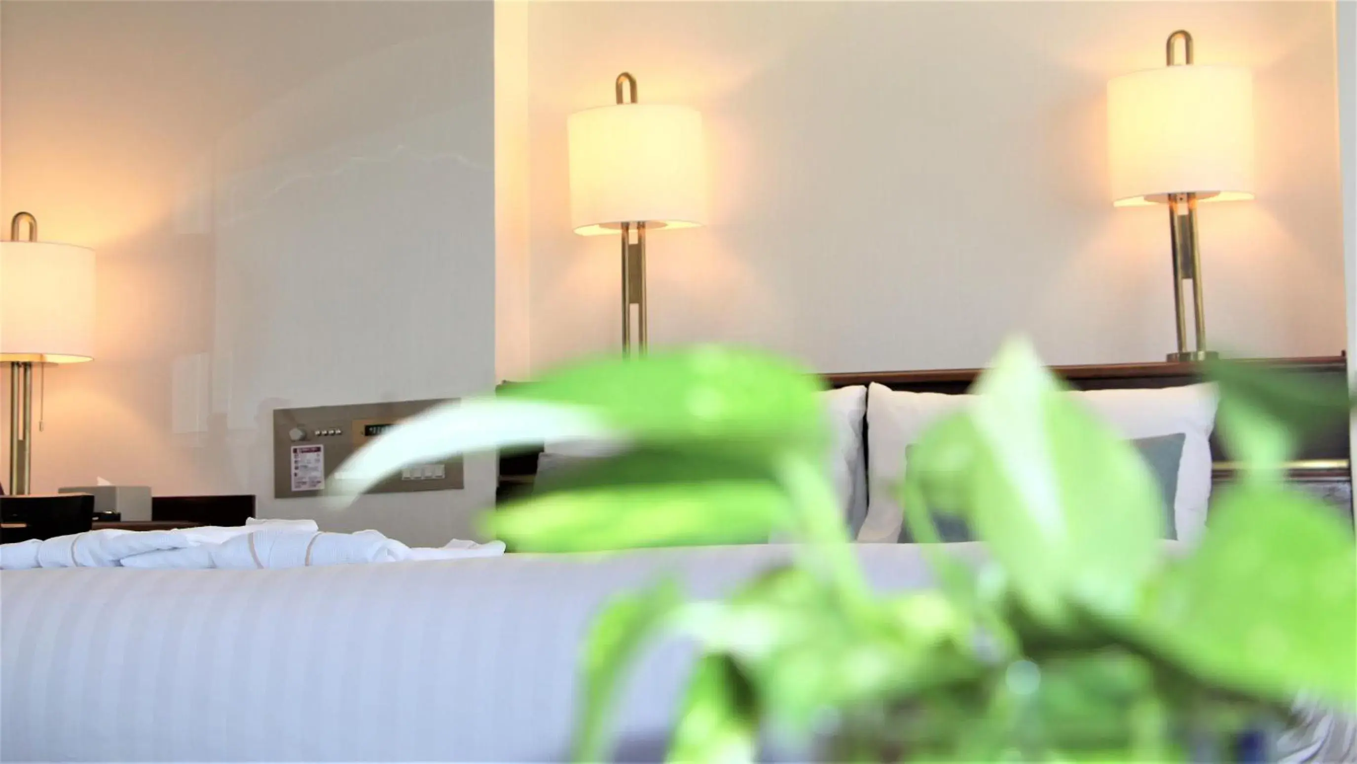 Bed in Hotel Resol Sasebo Bed in Hotel Resol Sasebo