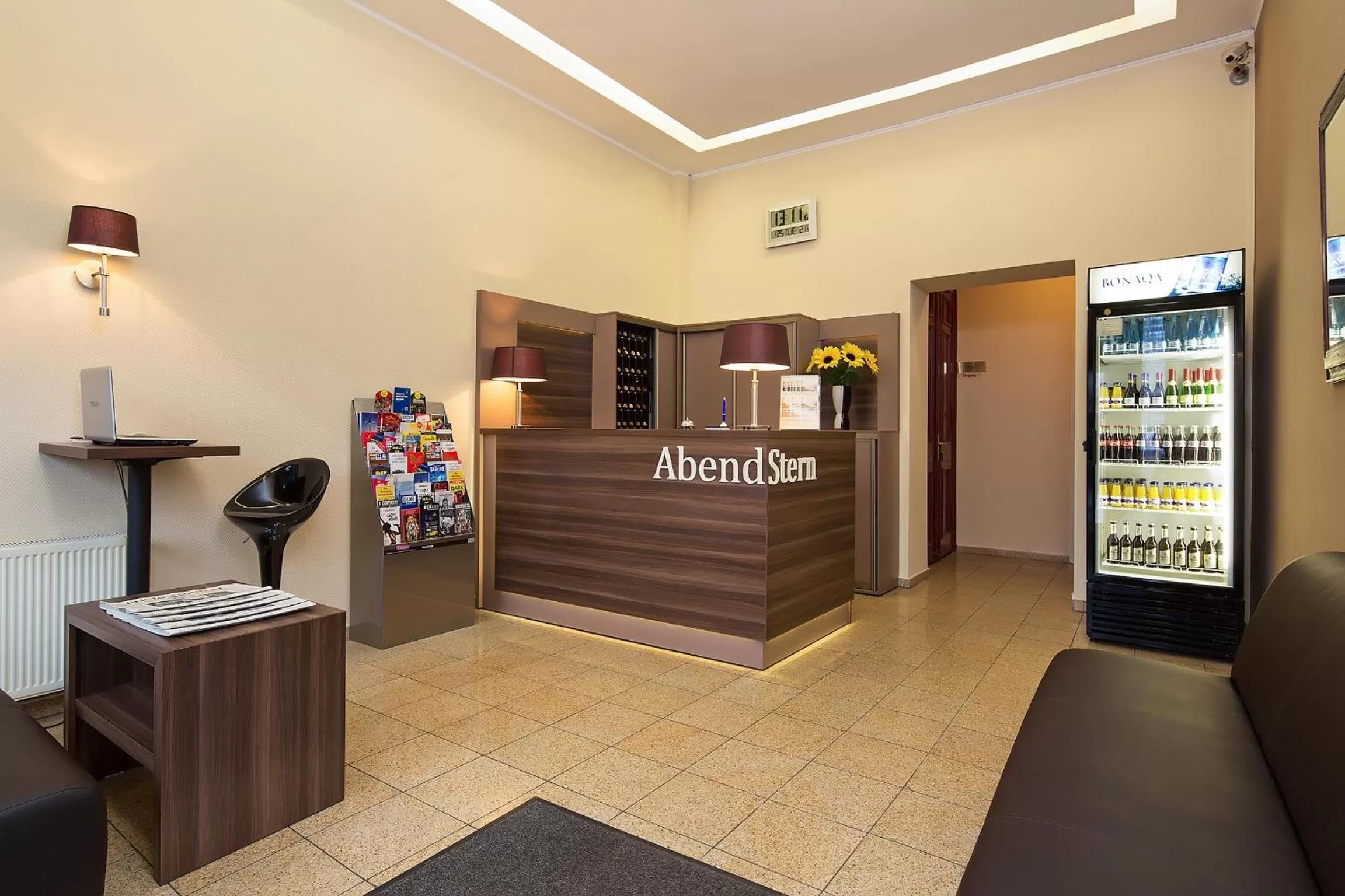 Lobby or reception in Hotel Abendstern