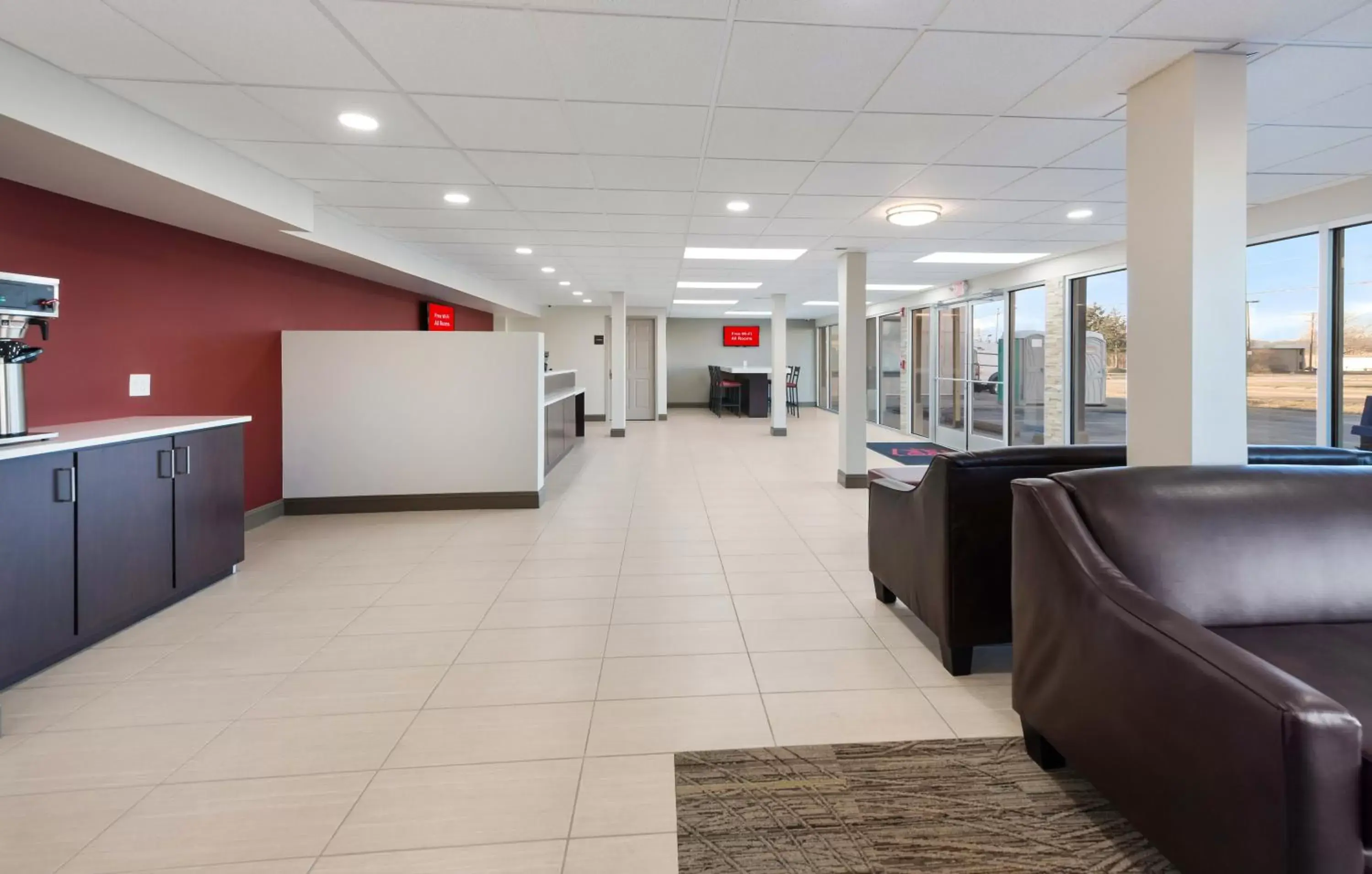 Lobby or reception, Lobby/Reception in Red Roof Inn Dayton - Moraine/U of Dayton