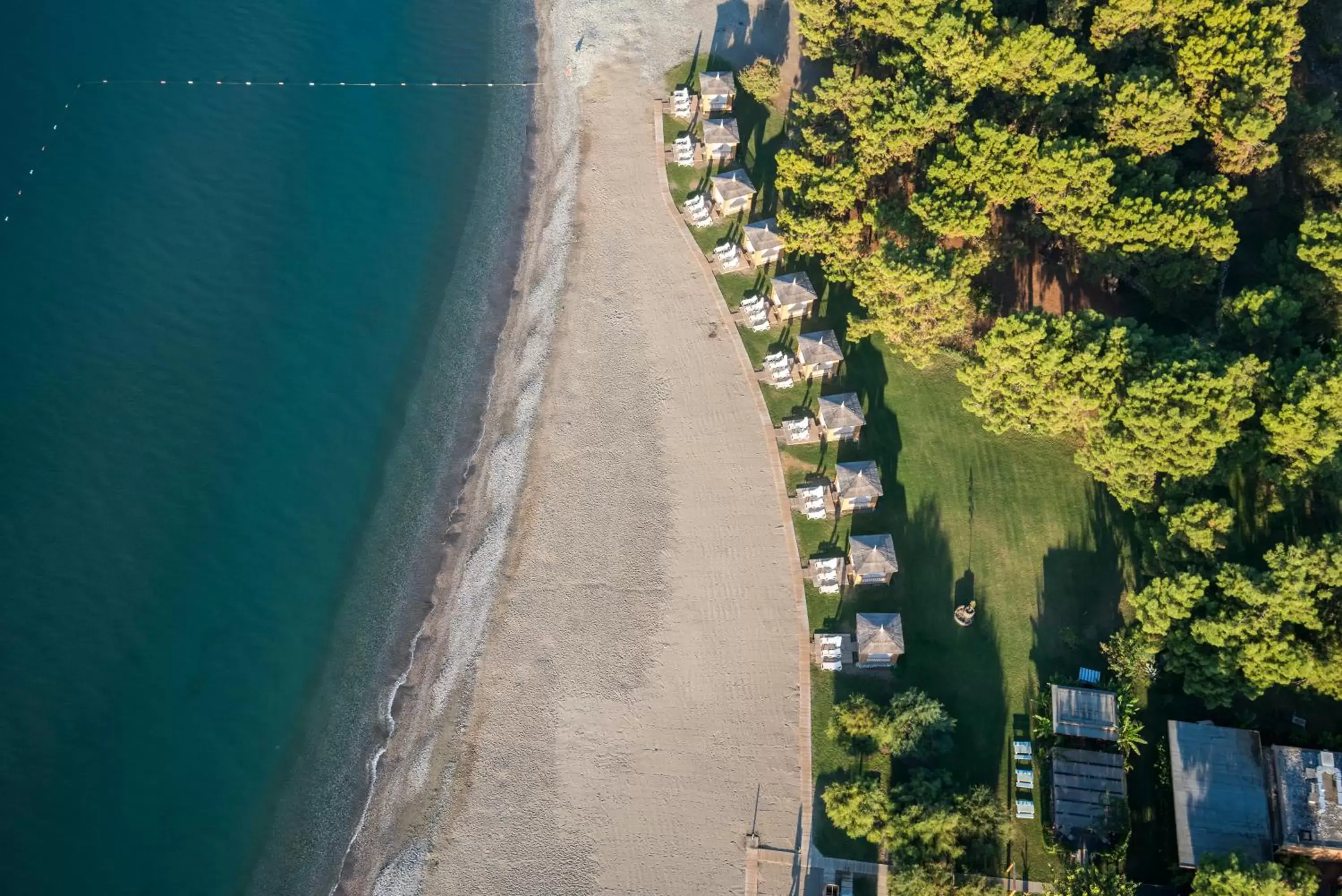 Beach, Bird's-eye View in Akra Fethiye Tui Blue Sensatori - Ultra All Inclusive