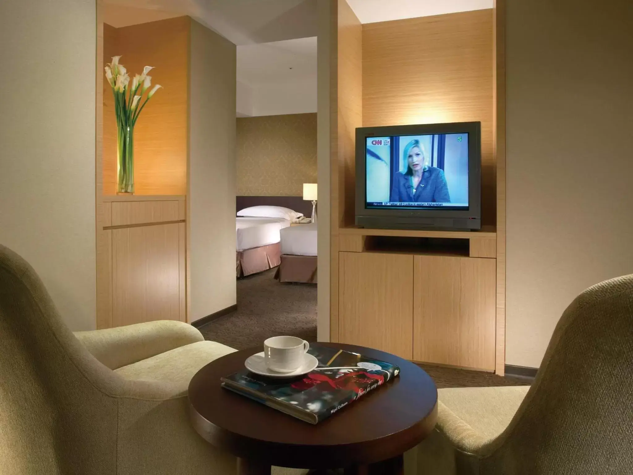 Seating area, TV/Entertainment Center in City Suites - Taoyuan Gateway