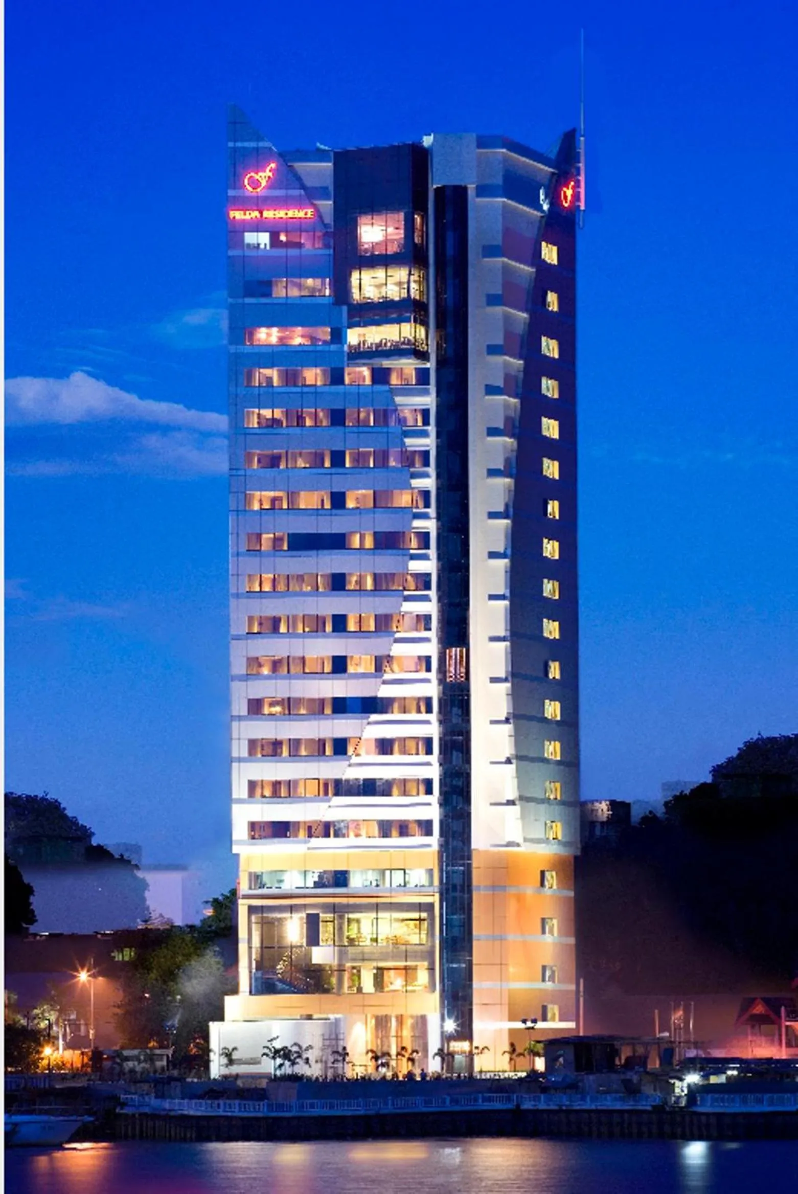 Facade/entrance in Hotel Felda Residence Kuala Terengganu