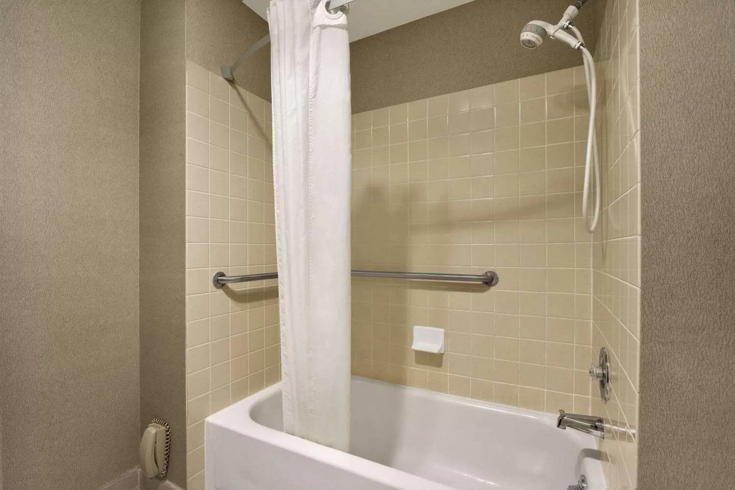 Shower in Days Inn by Wyndham Auburn