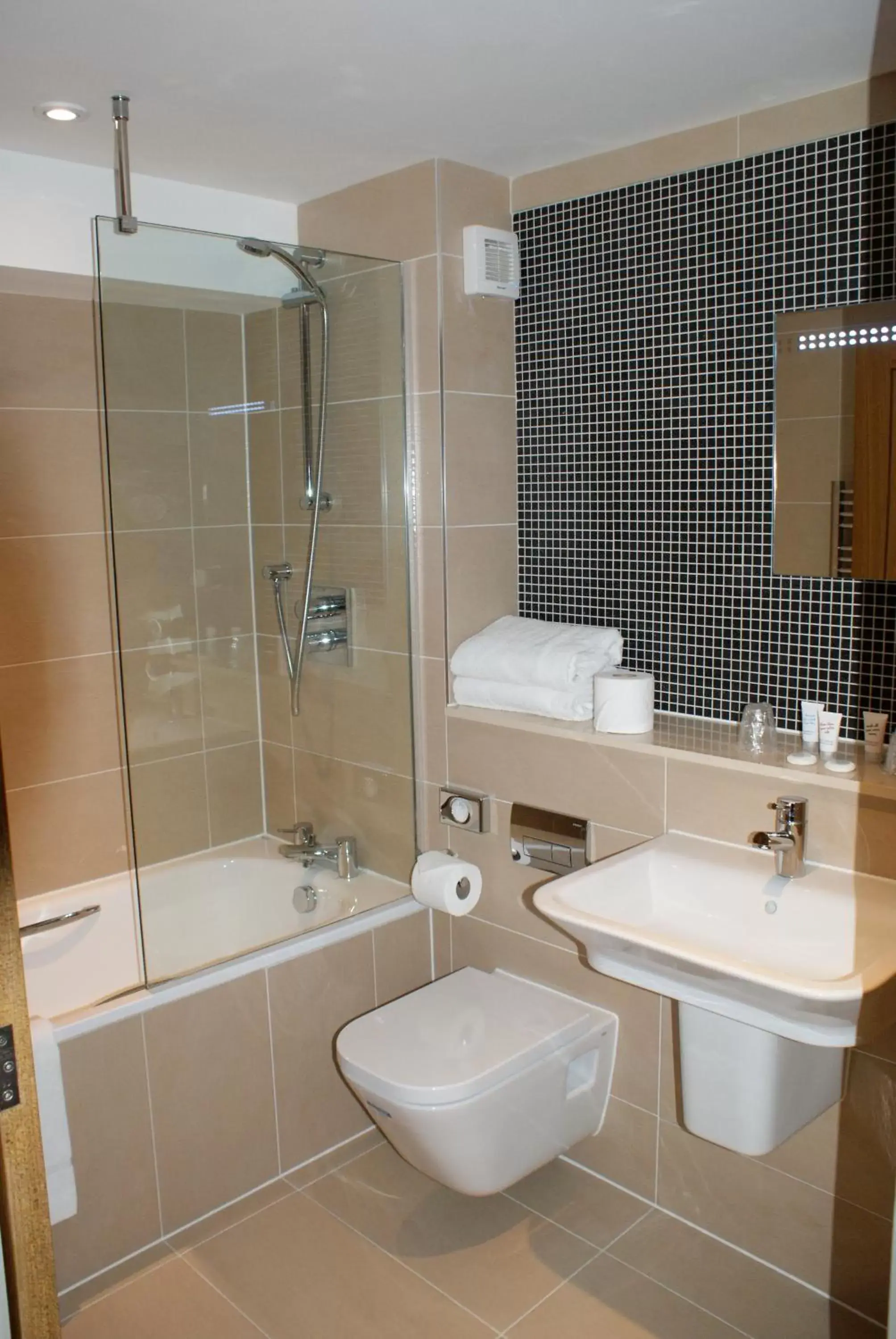 Bathroom in Cambridge Quy Mill Hotel & Spa Bathroom in Cambridge Quy Mill Hotel & Spa