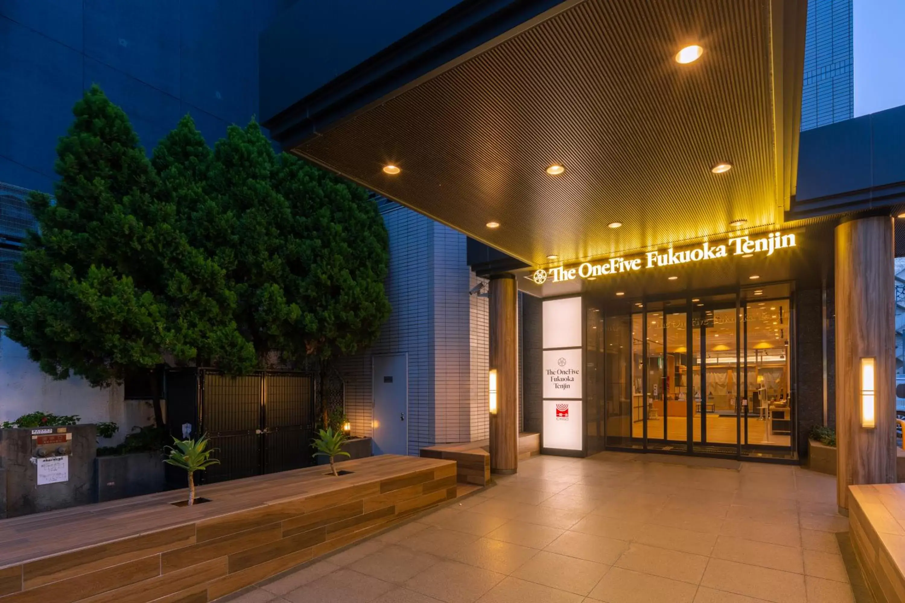 Property building, Lobby/Reception in The OneFive Fukuoka Tenjin