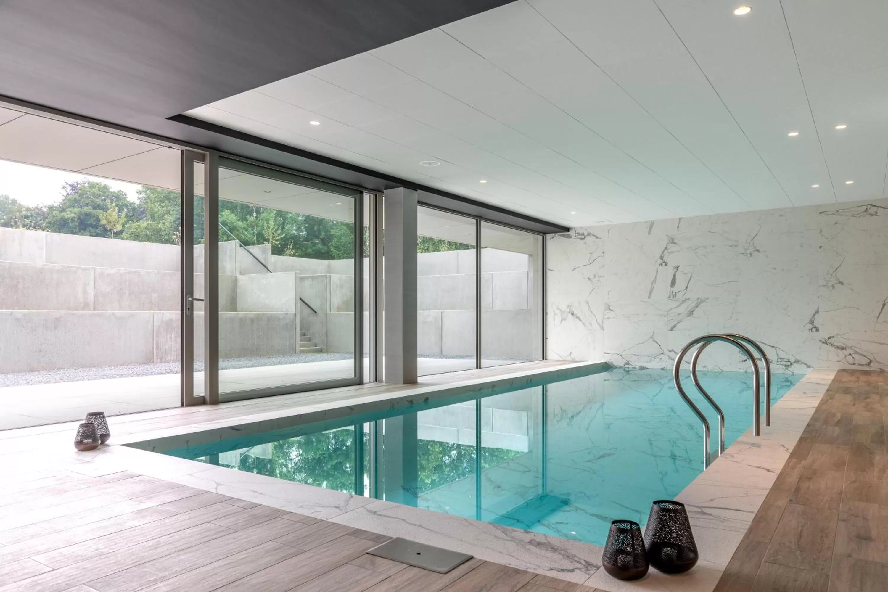 Swimming pool in Martin's Rentmeesterij