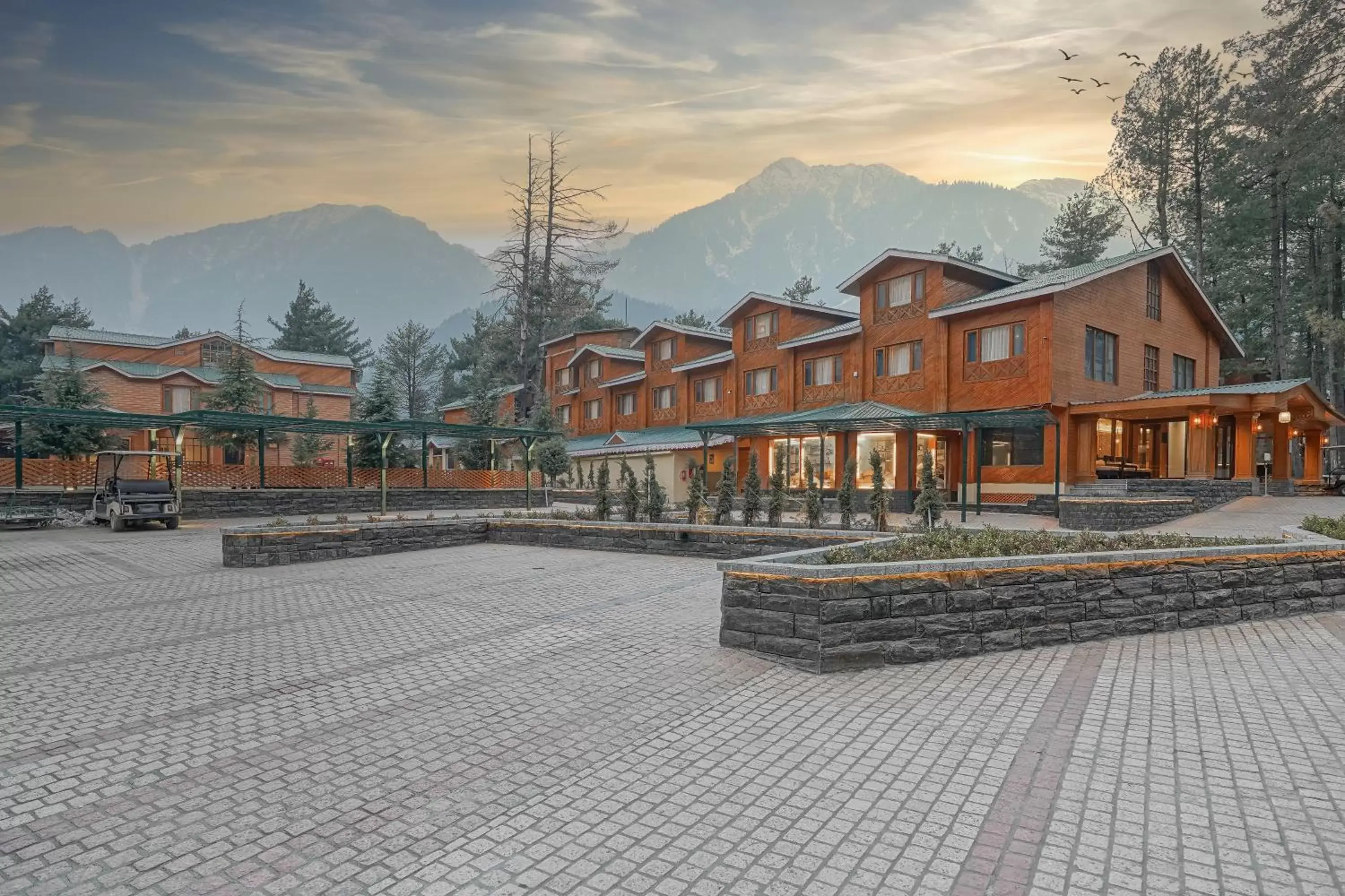 Property Building in Radisson Golf Resort Pahalgam