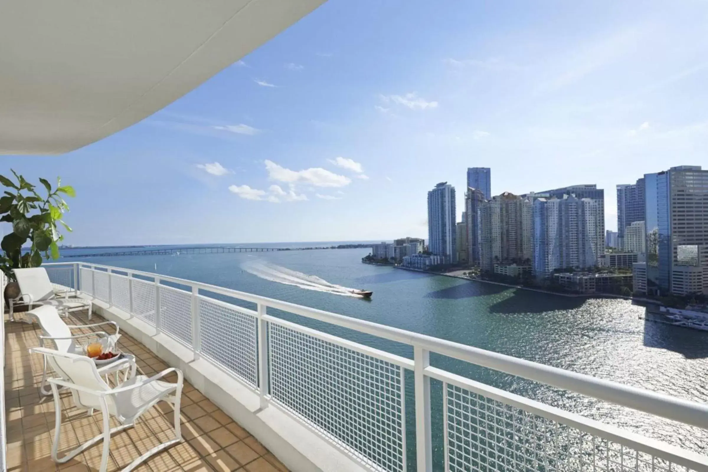 Balcony/Terrace in Mandarin Oriental Miami