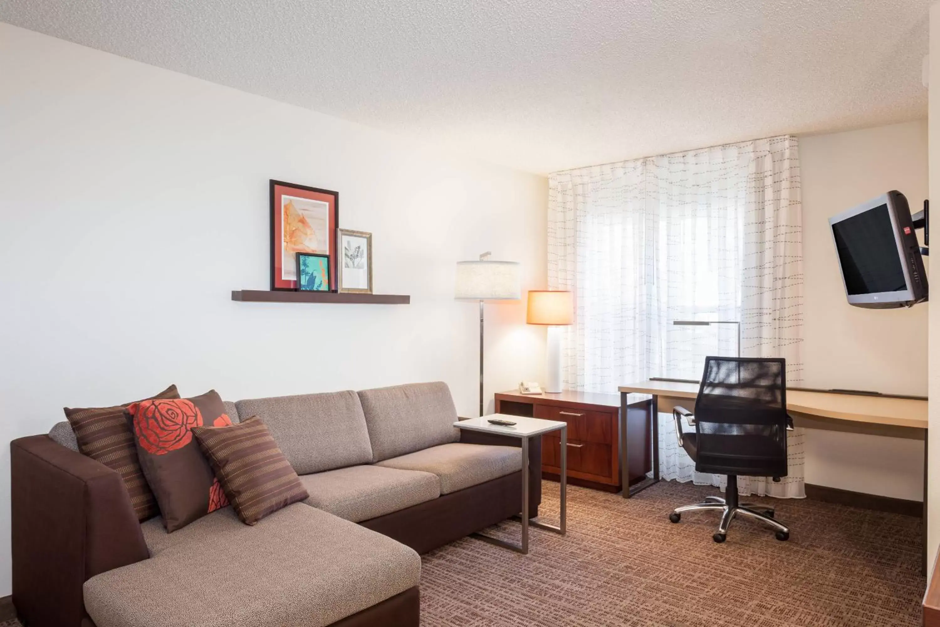 Living room, Seating Area in Residence Inn by Marriott Las Vegas Henderson/Green Valley