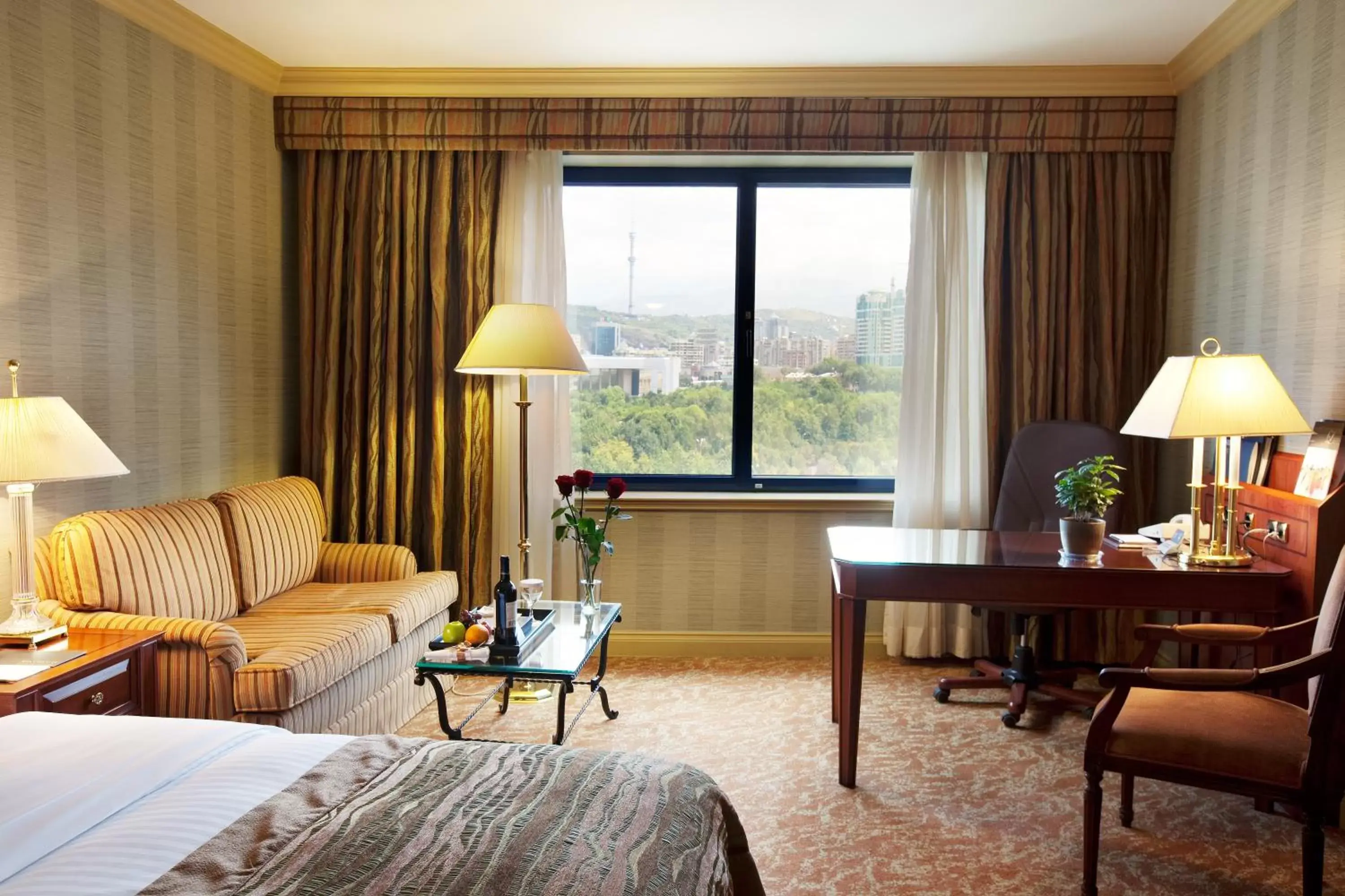 Living room, Seating Area in InterContinental Almaty, an IHG Hotel