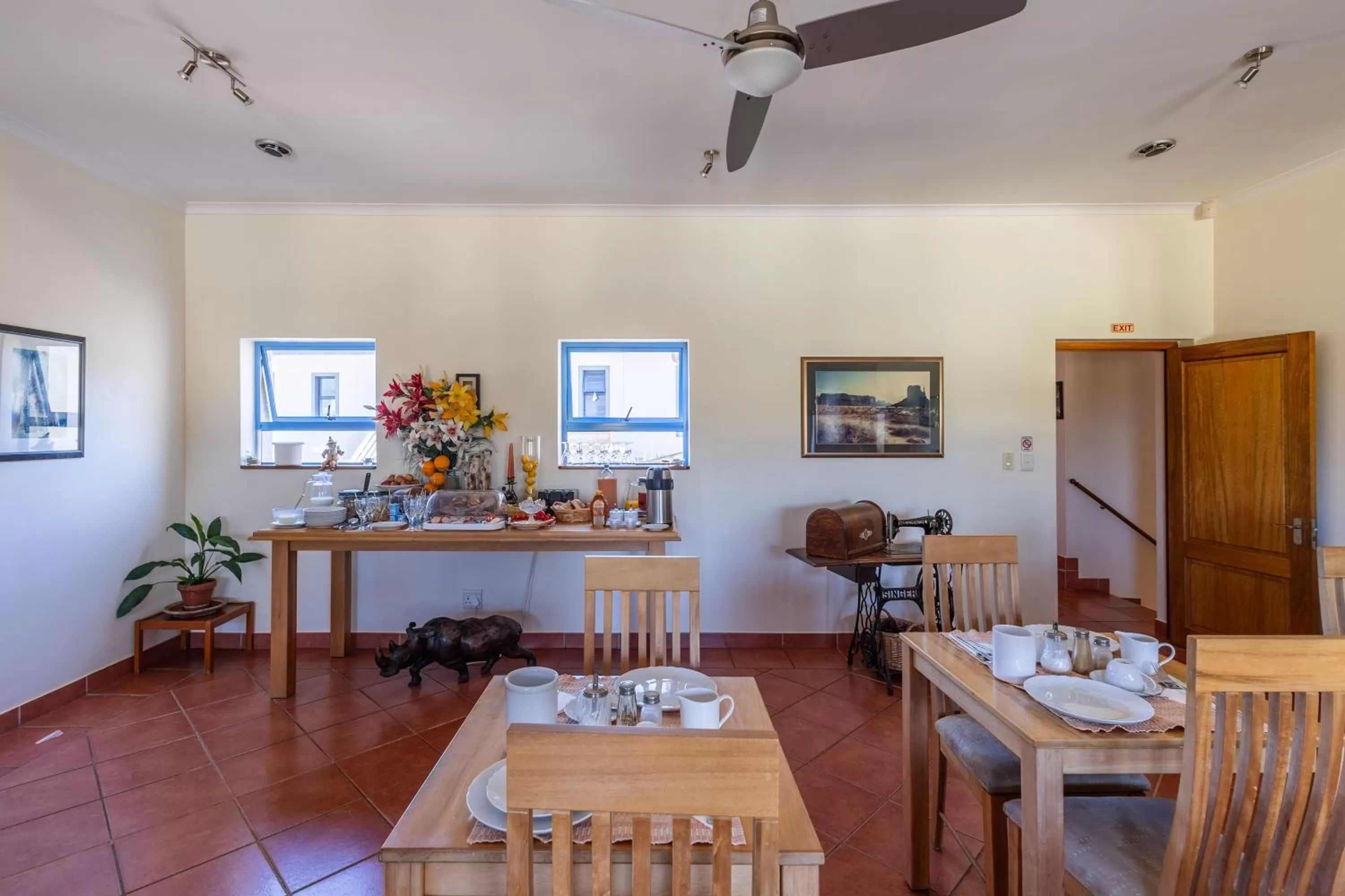 Breakfast in Gästehaus Pinkepank