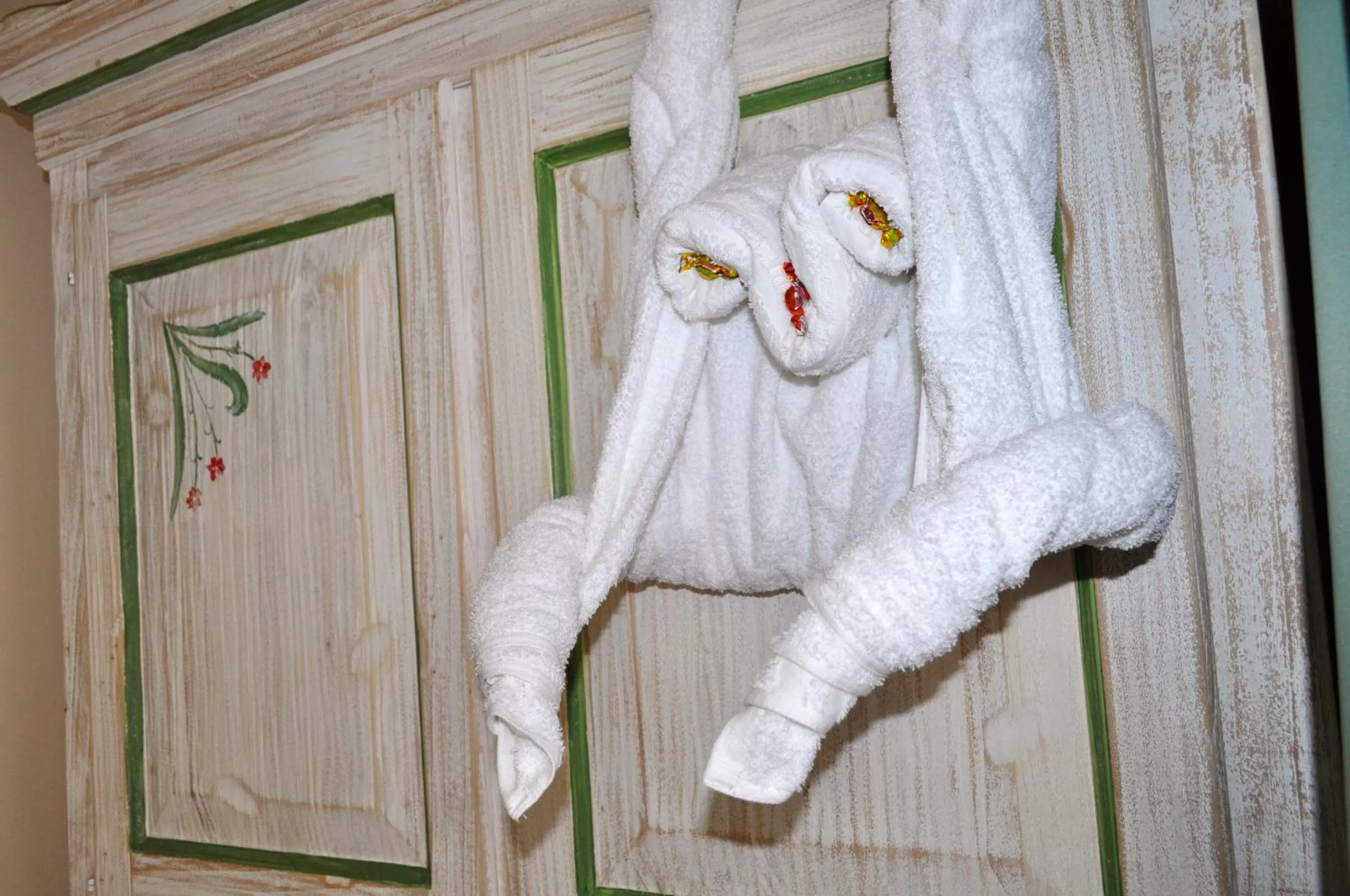 Decorative detail in Stupor Mundi Bed and Breakfast