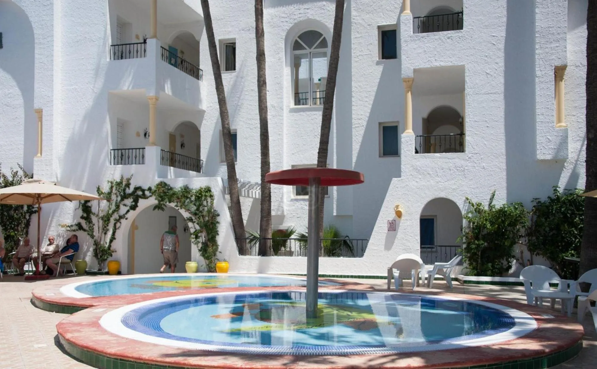 Swimming pool in Hotel Nesrine Hammamet