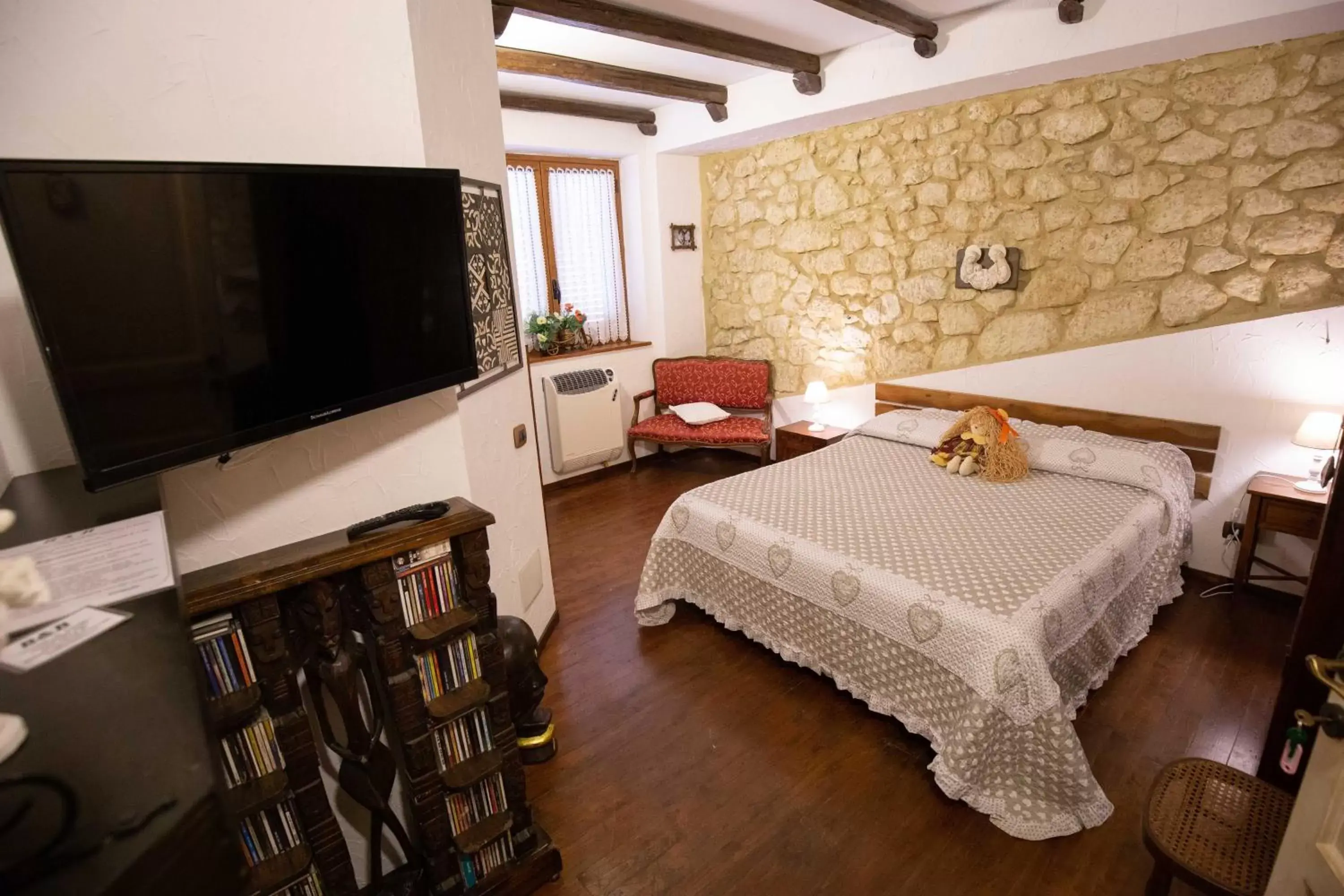 Bedroom, Bed in La Casa In Pietra