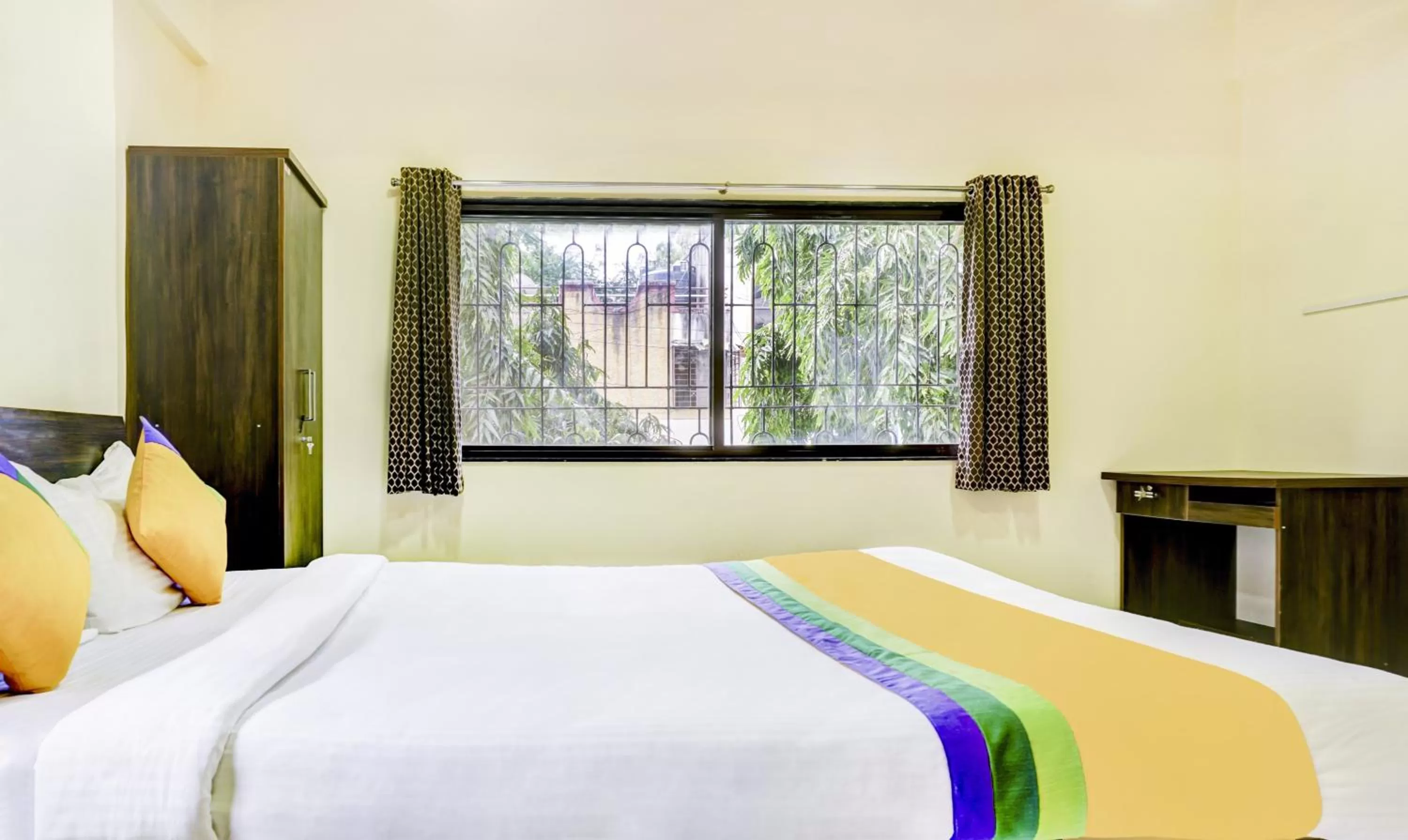 Bed in Hotel Bestow Inn Koregaon Park Pune -Near Osho Ashram