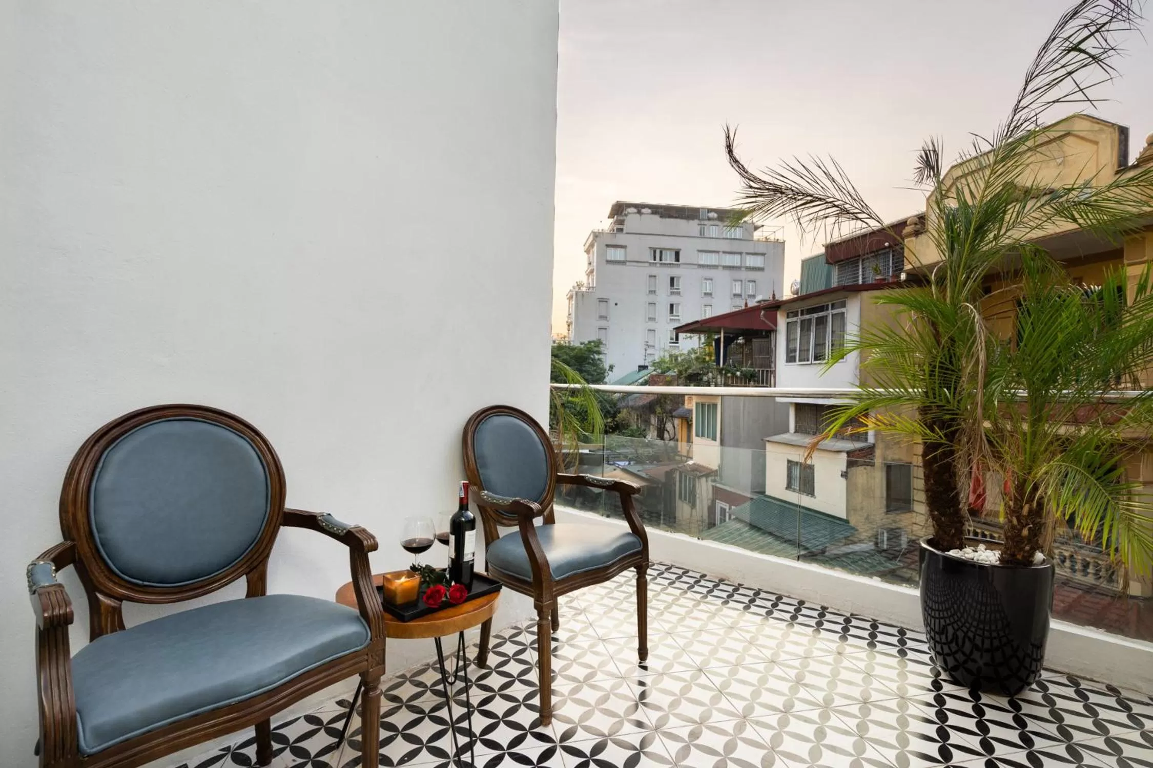 Balcony/Terrace in Hanoi Memory Legends Hotel