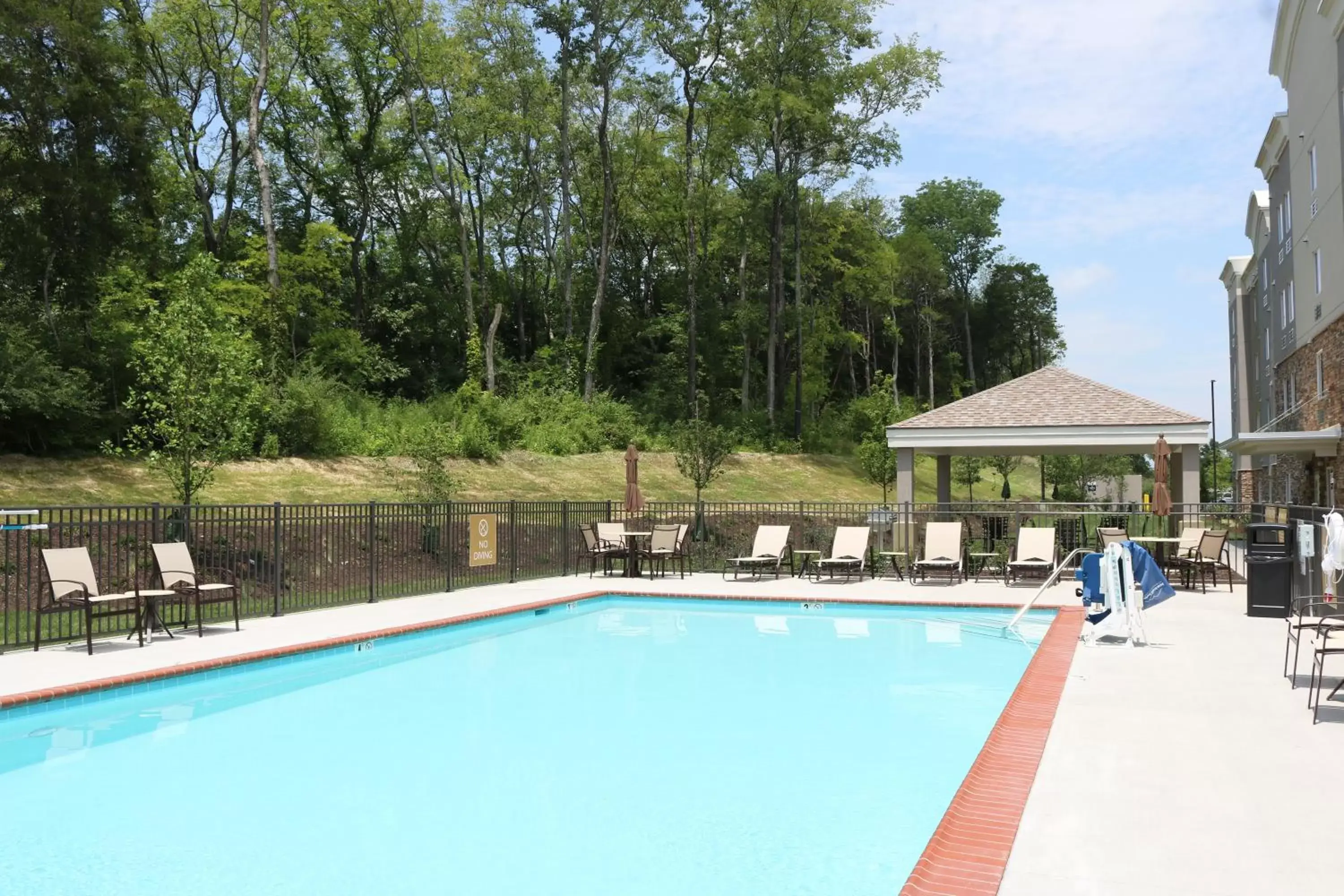 Swimming Pool in Candlewood Suites Nashville - Goodlettsville, an IHG Hotel