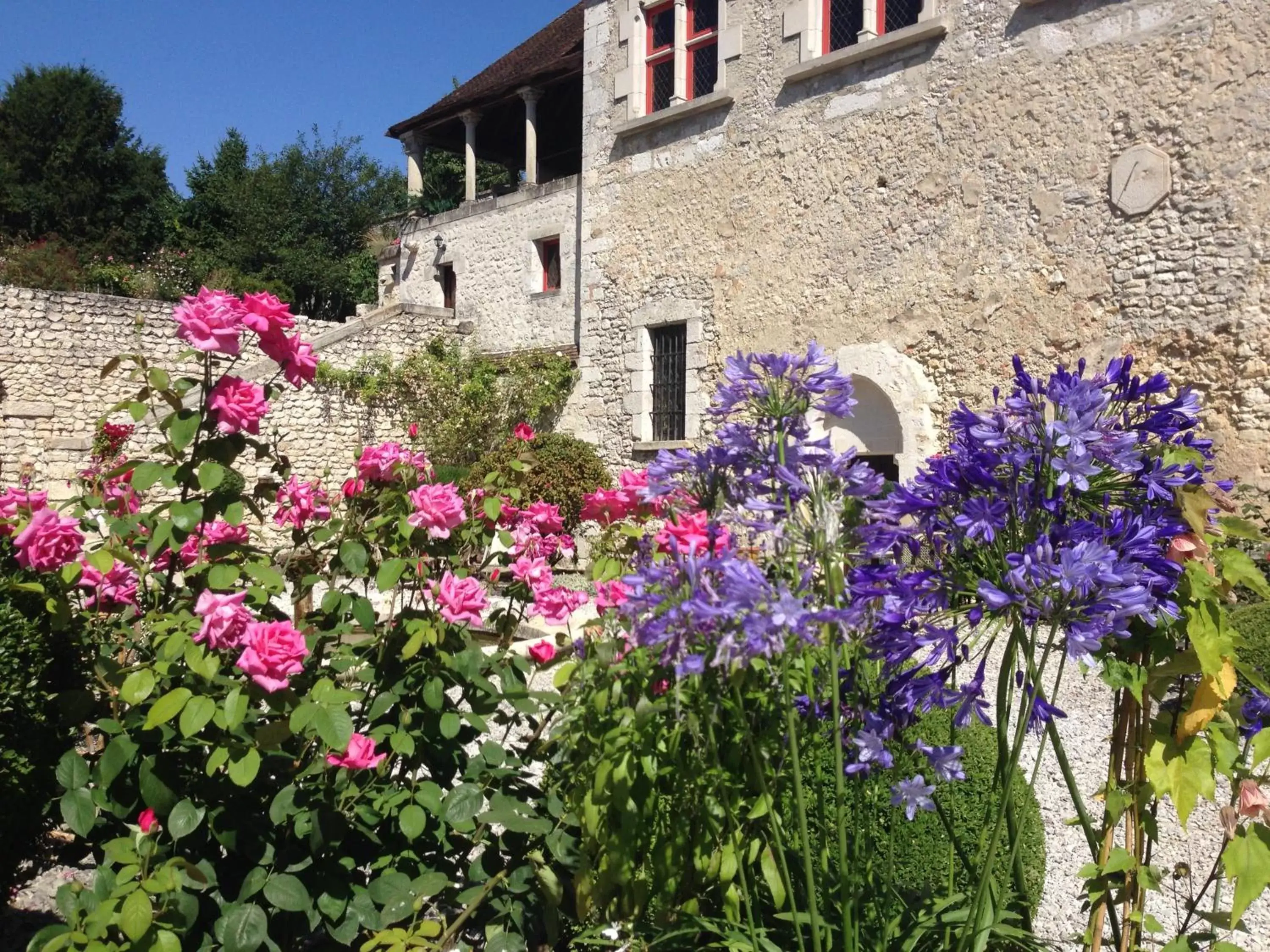 Inner courtyard view, Property Building in Demeure des Vieux Bains