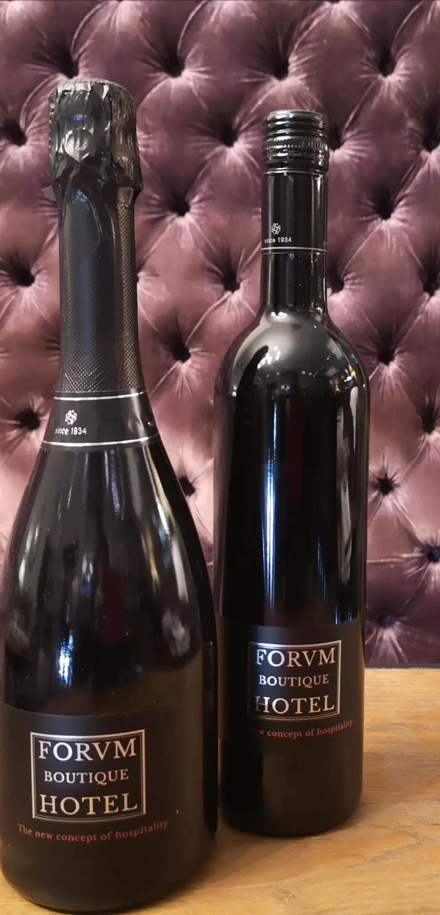 Alcoholic drinks in Forvm boutique Hotel