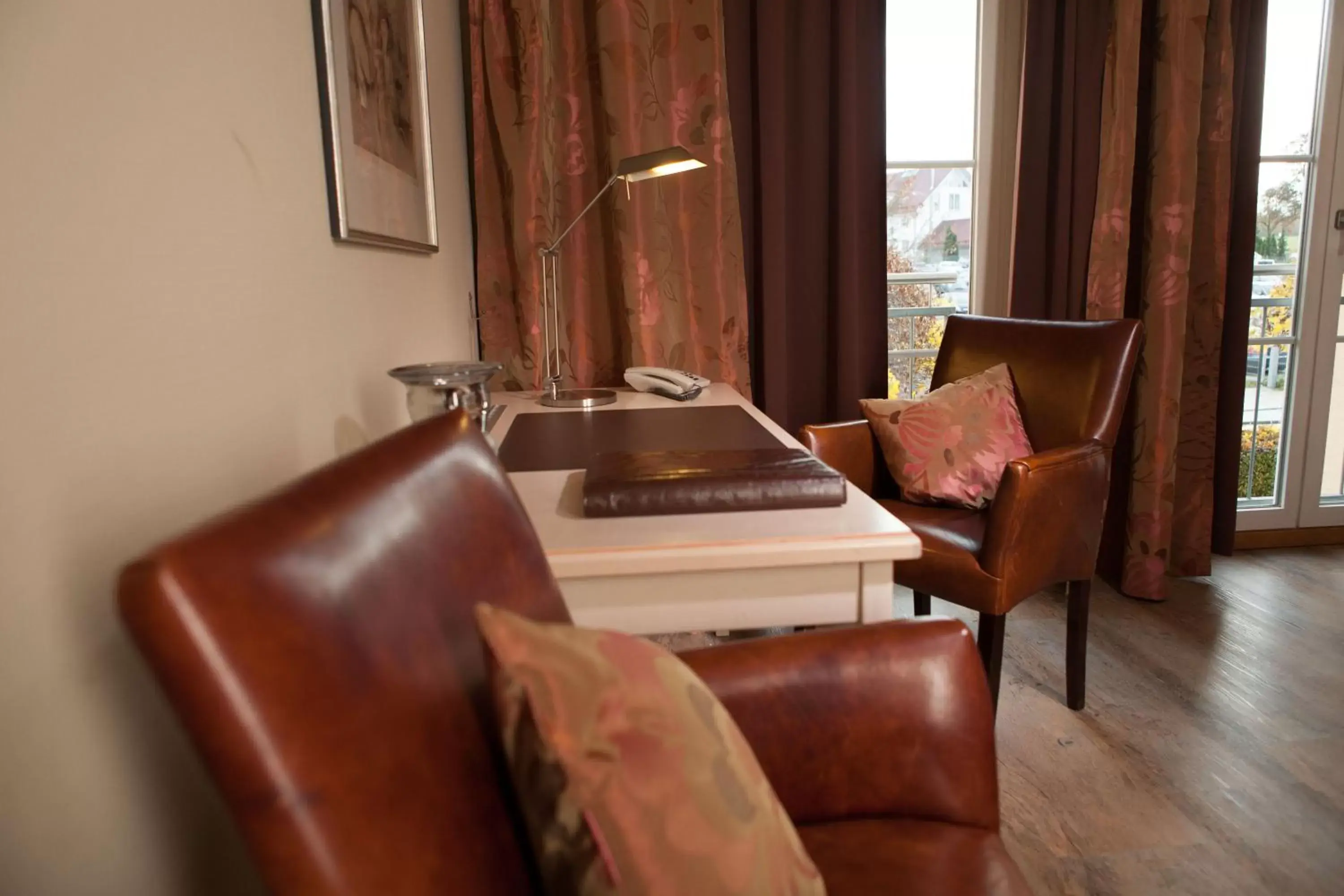 Decorative detail, Seating Area in Ampervilla Hotel