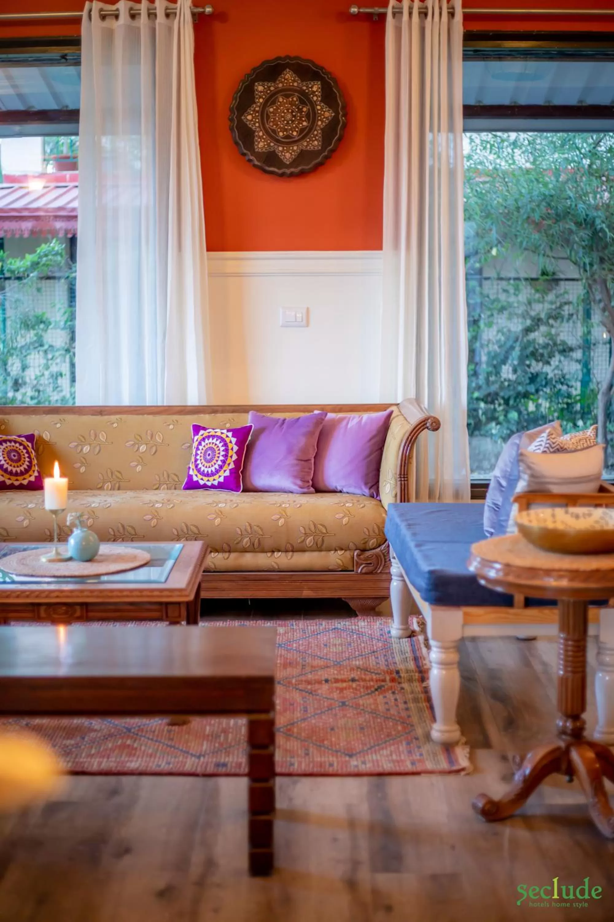 Living room in Seclude Kasauli, Himachal Pradesh