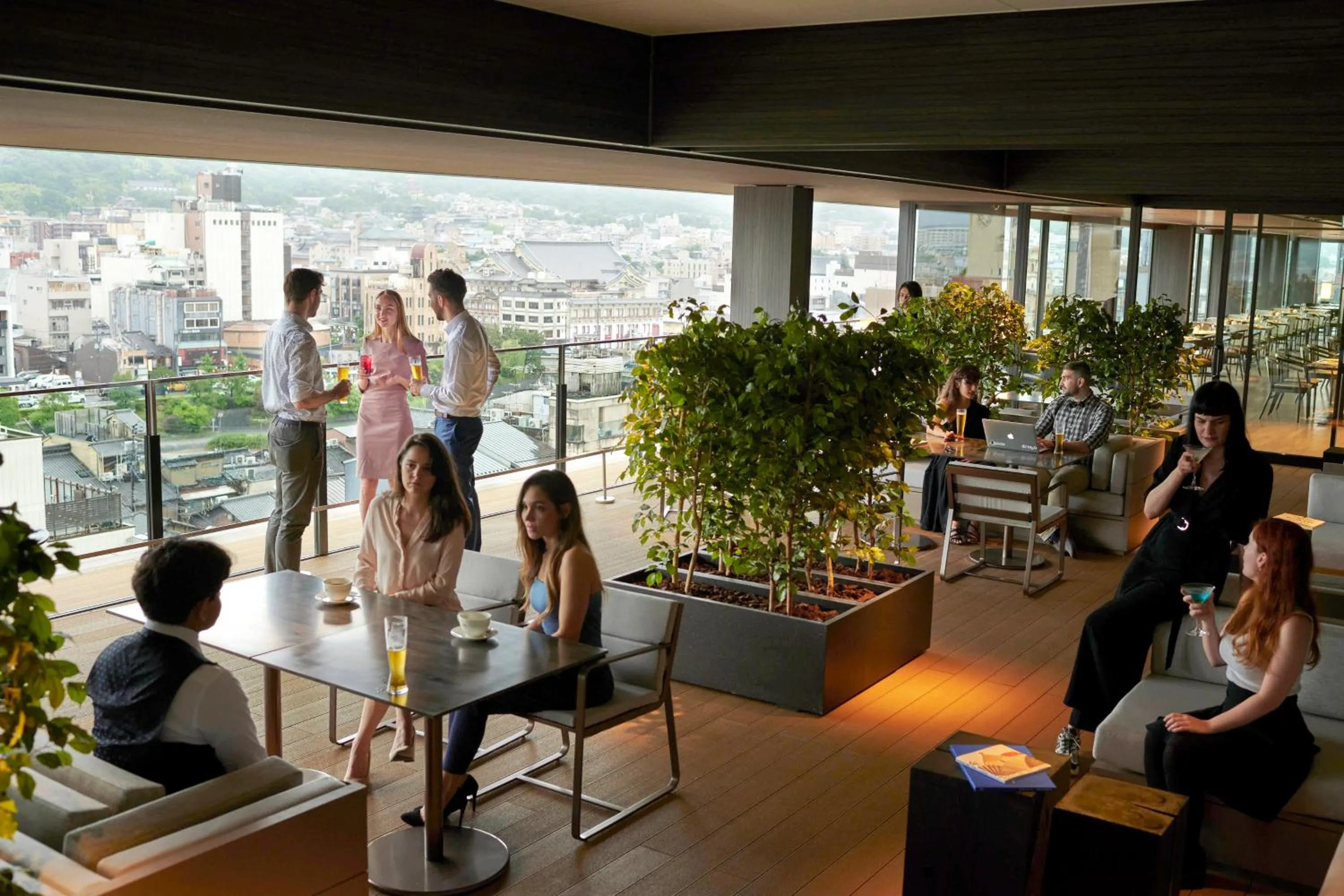 Restaurant/places to eat in The Gate Hotel Kyoto Takasegawa by Hulic