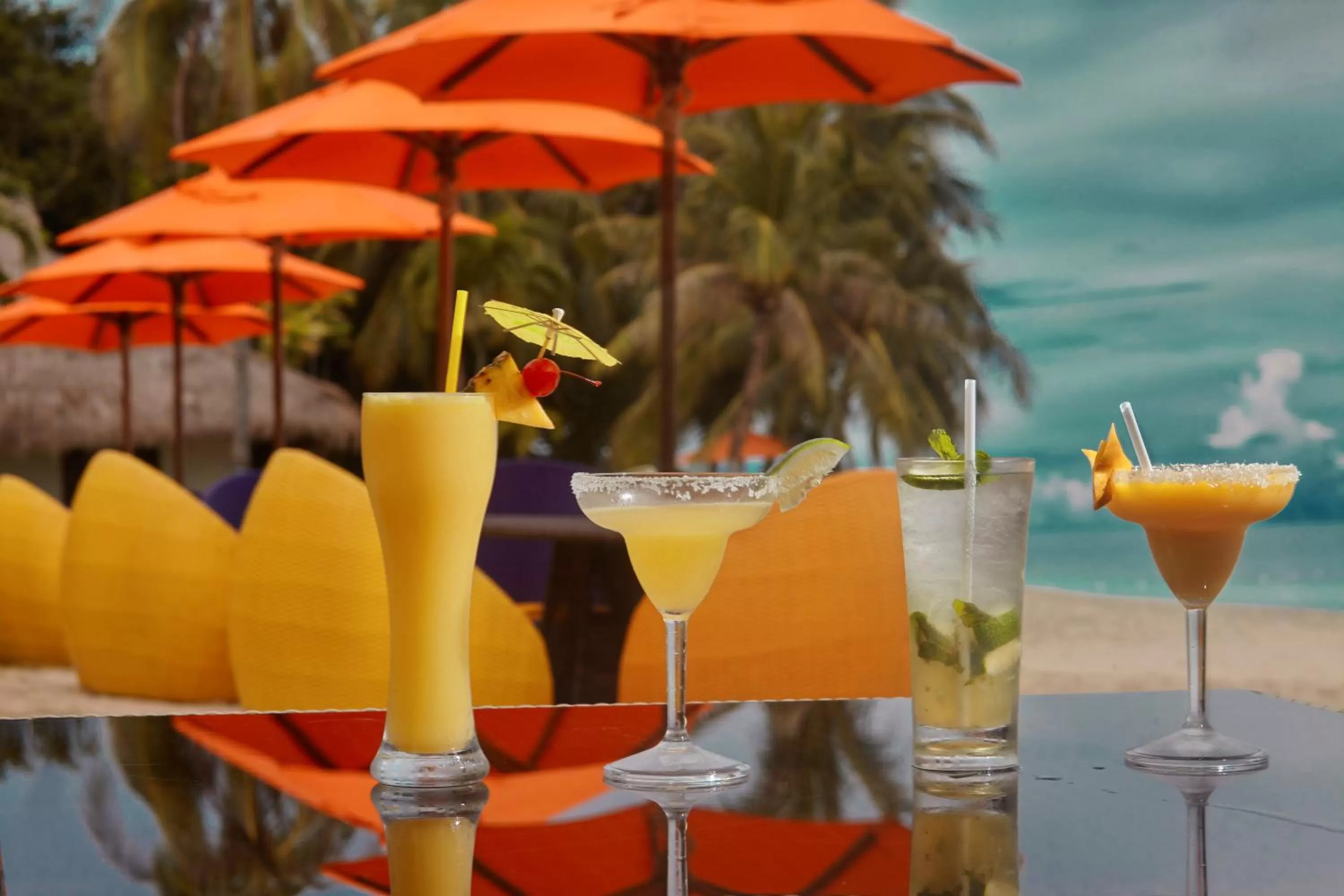 Food and drinks in Oceanica Resort Panglao, Bohol