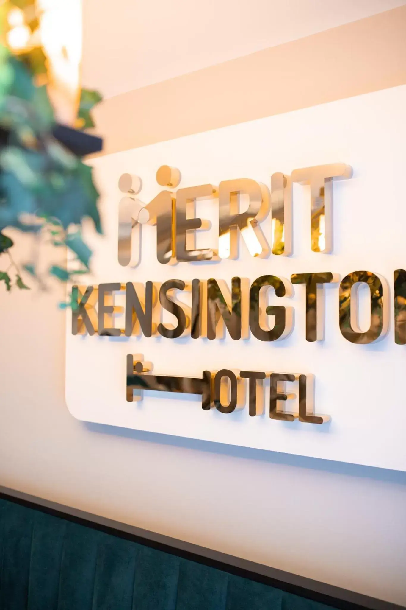 Property Logo/Sign in Merit Kensington Hotel