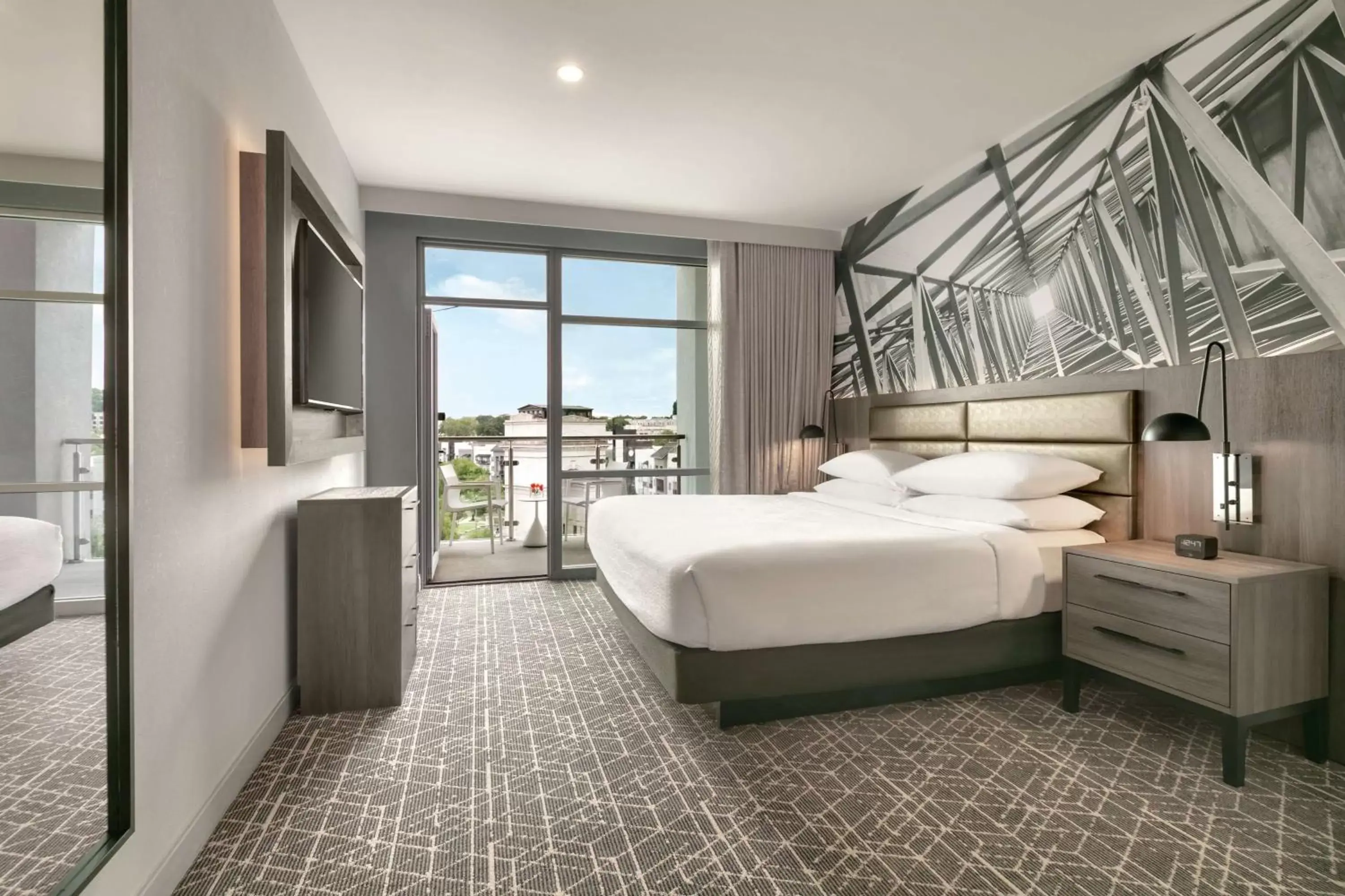 Bedroom in Embassy Suites by Hilton Atlanta Midtown
