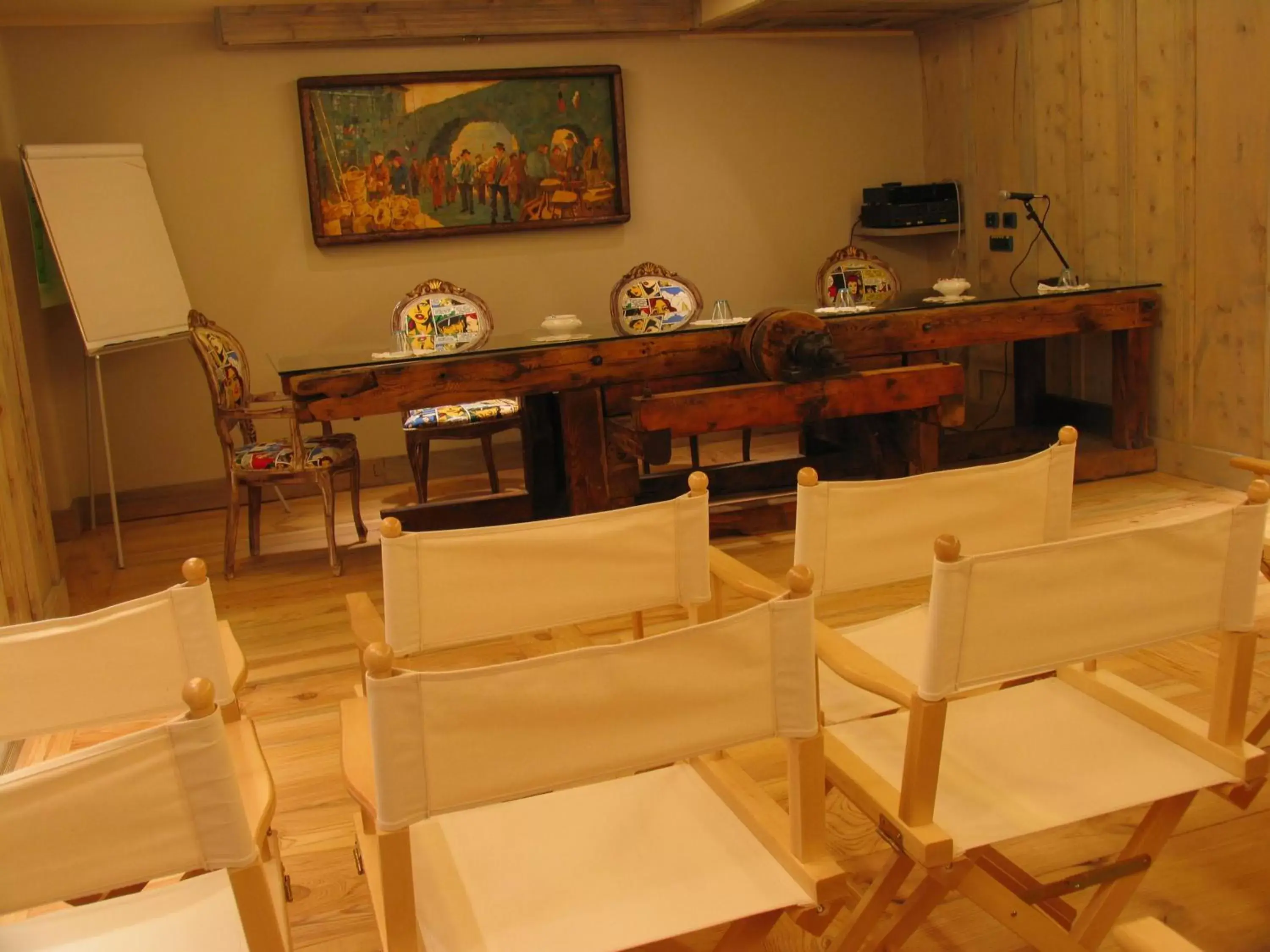 Meeting/conference room, Restaurant/Places to Eat in Hotel Chalet La Meridiana