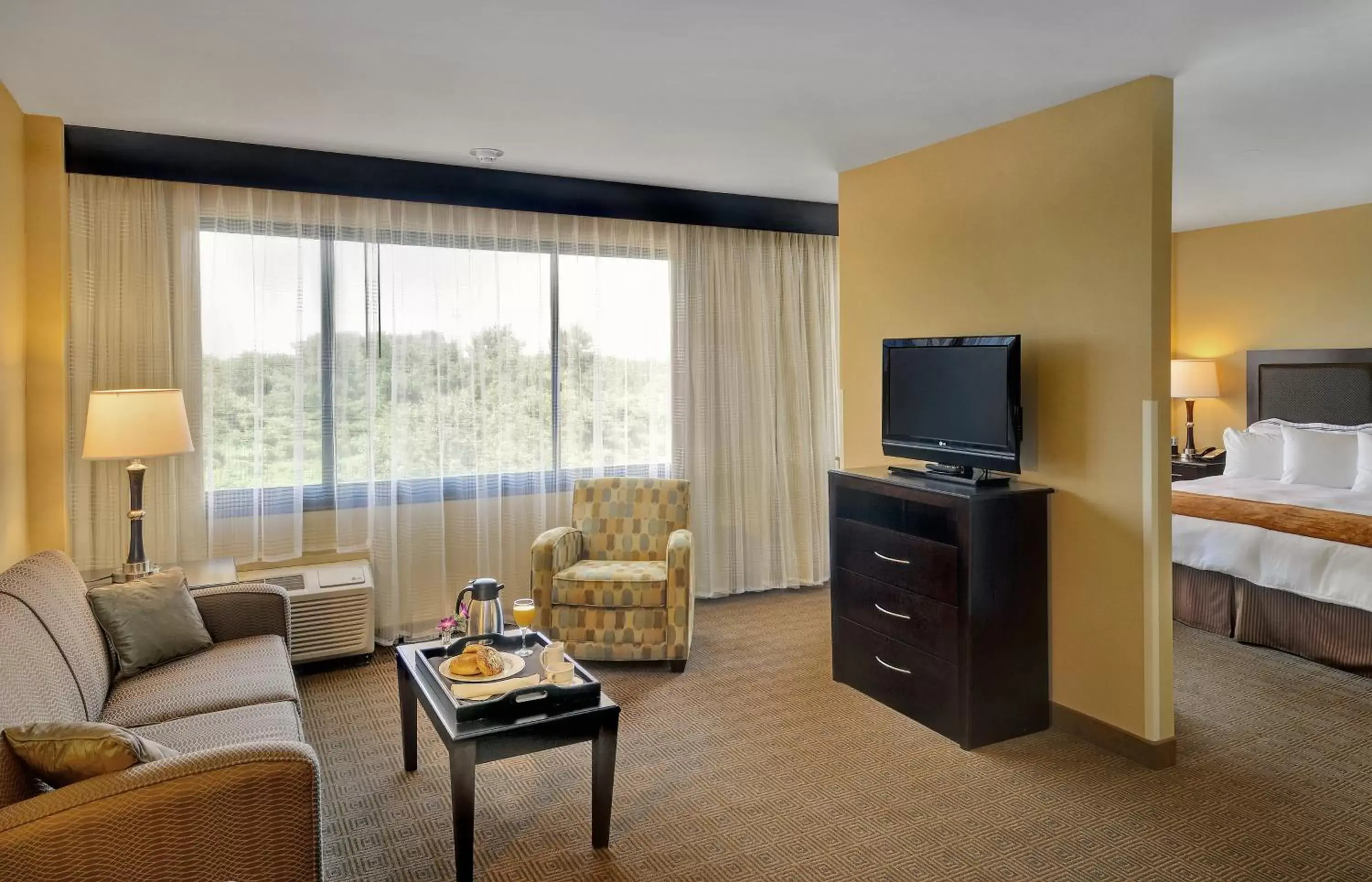 Living room, Seating Area in Radisson Freehold