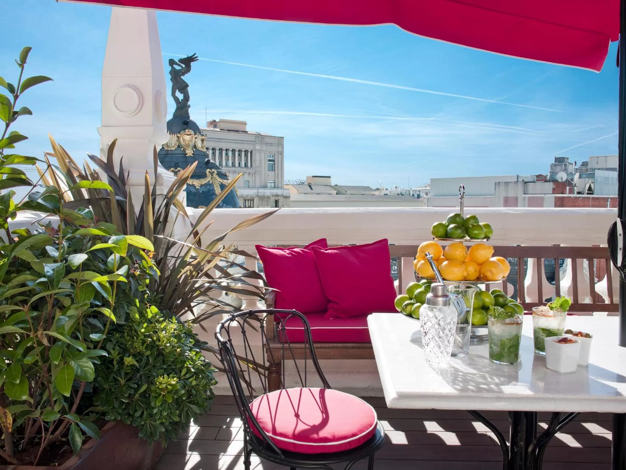 Balcony/Terrace in The Principal Madrid, Small Luxury Hotels