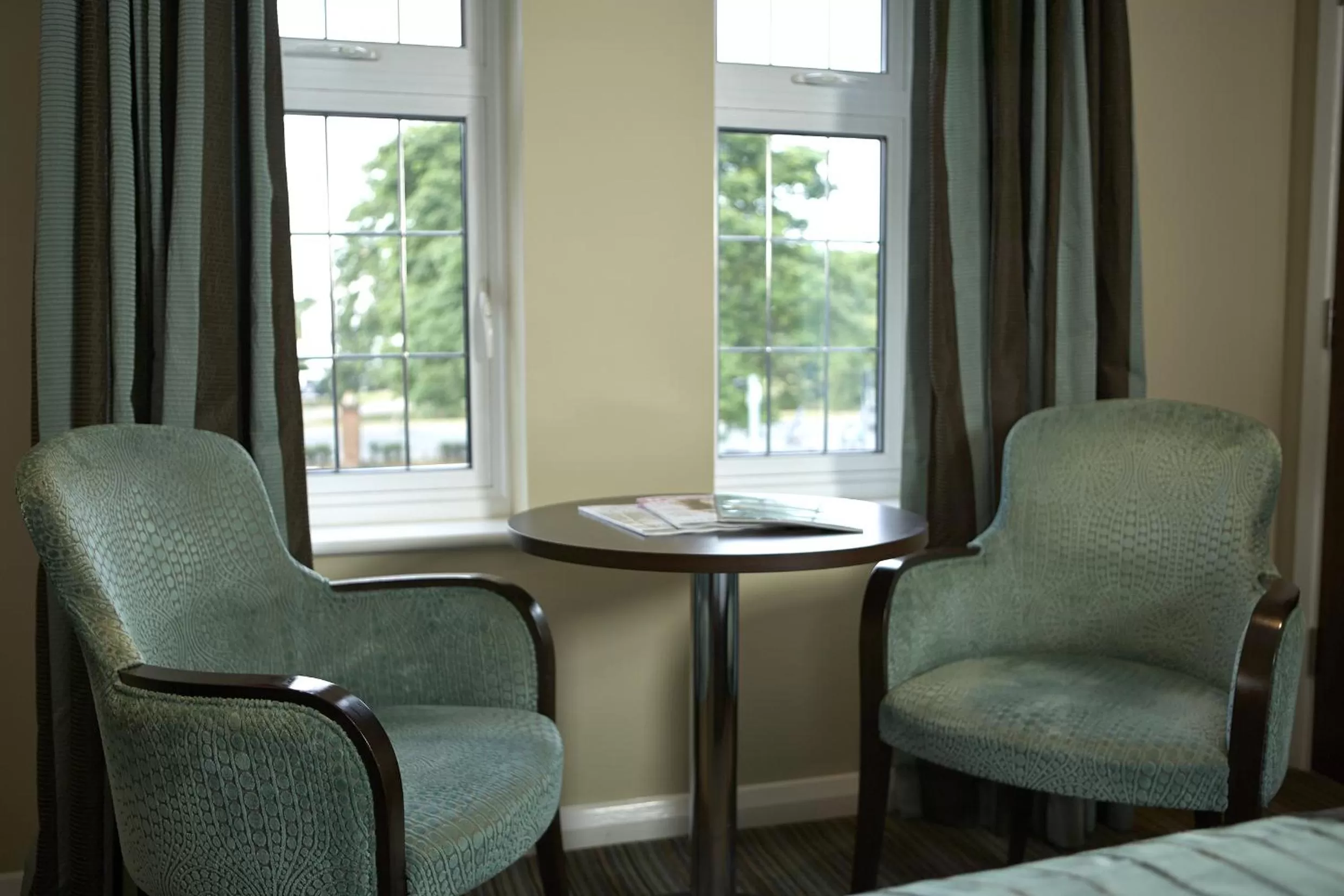 Garden view in The Bull